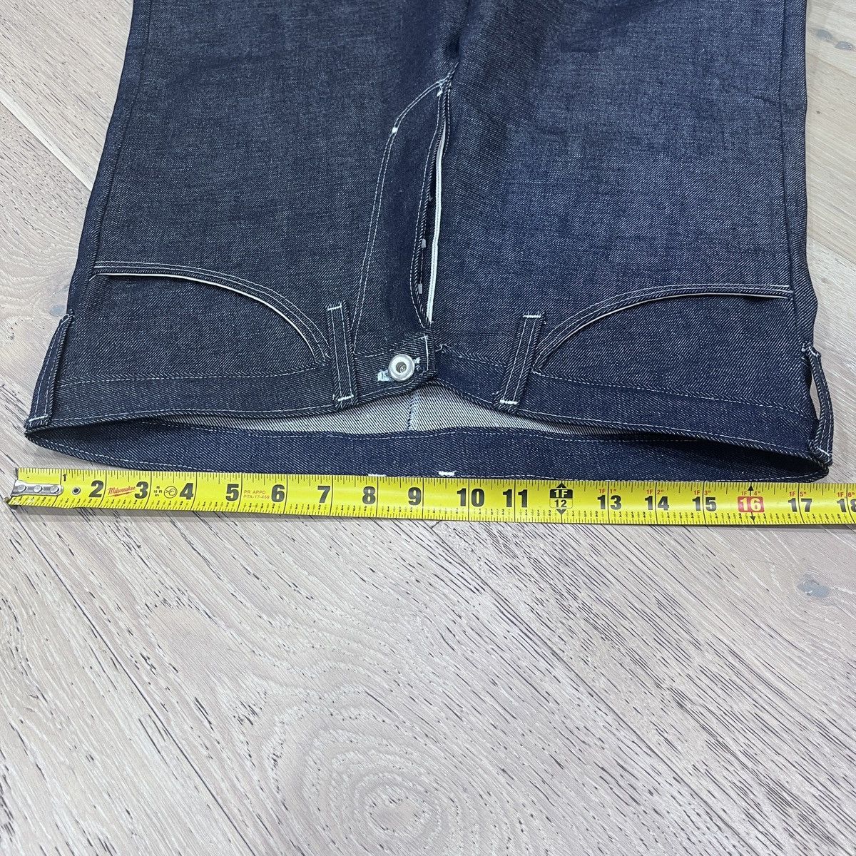Vintage Midnight Navy Selvedge Denim Size US 36 / EU 52 - 2 Thumbnail