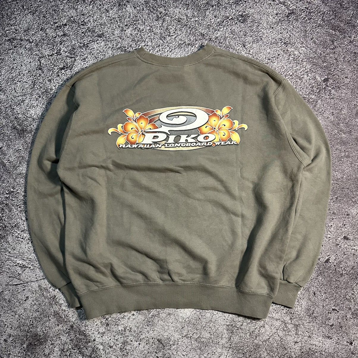 Japanese Brand RARE 00s PIKO CREWNECK SURFWEAR Size US L / EU 52-54 / 3 - 3 Thumbnail