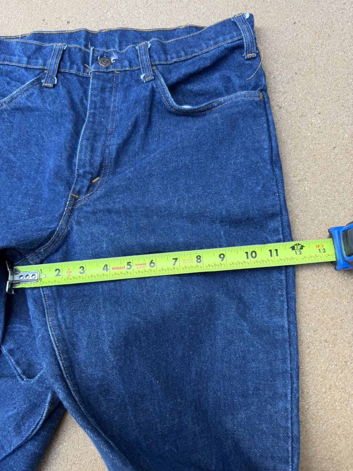 Levi's Vtg 70’s Levi’s 646 Orange Tab Bellbottom Flare Jeans 31x34 Size US 31 - 13 Thumbnail
