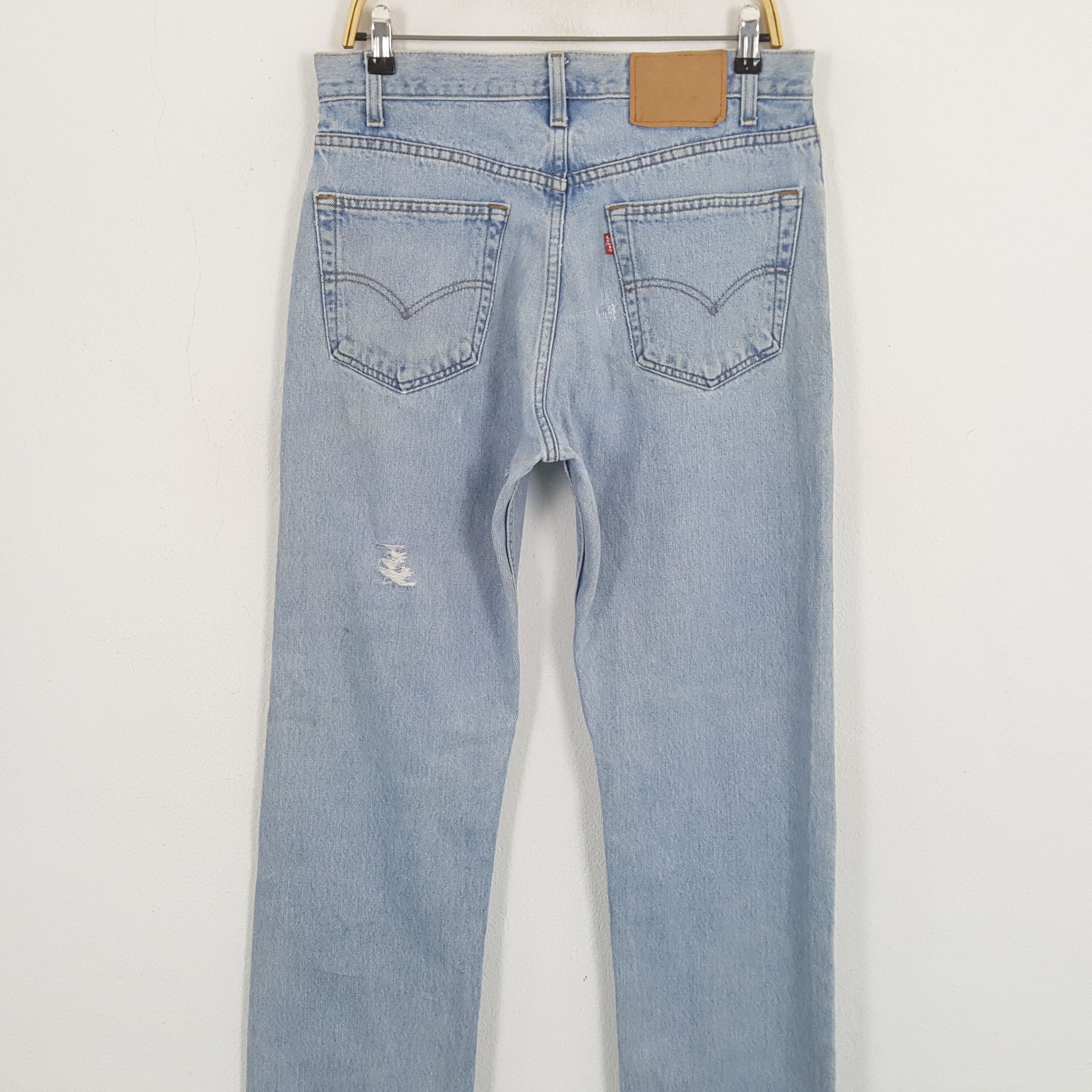 Levi's × Levi's Vintage Clothing × Vintage Vintage LEVI'S Kurt Cobain Style Distressed Jean Size US 32 / EU 48 - 5 Thumbnail