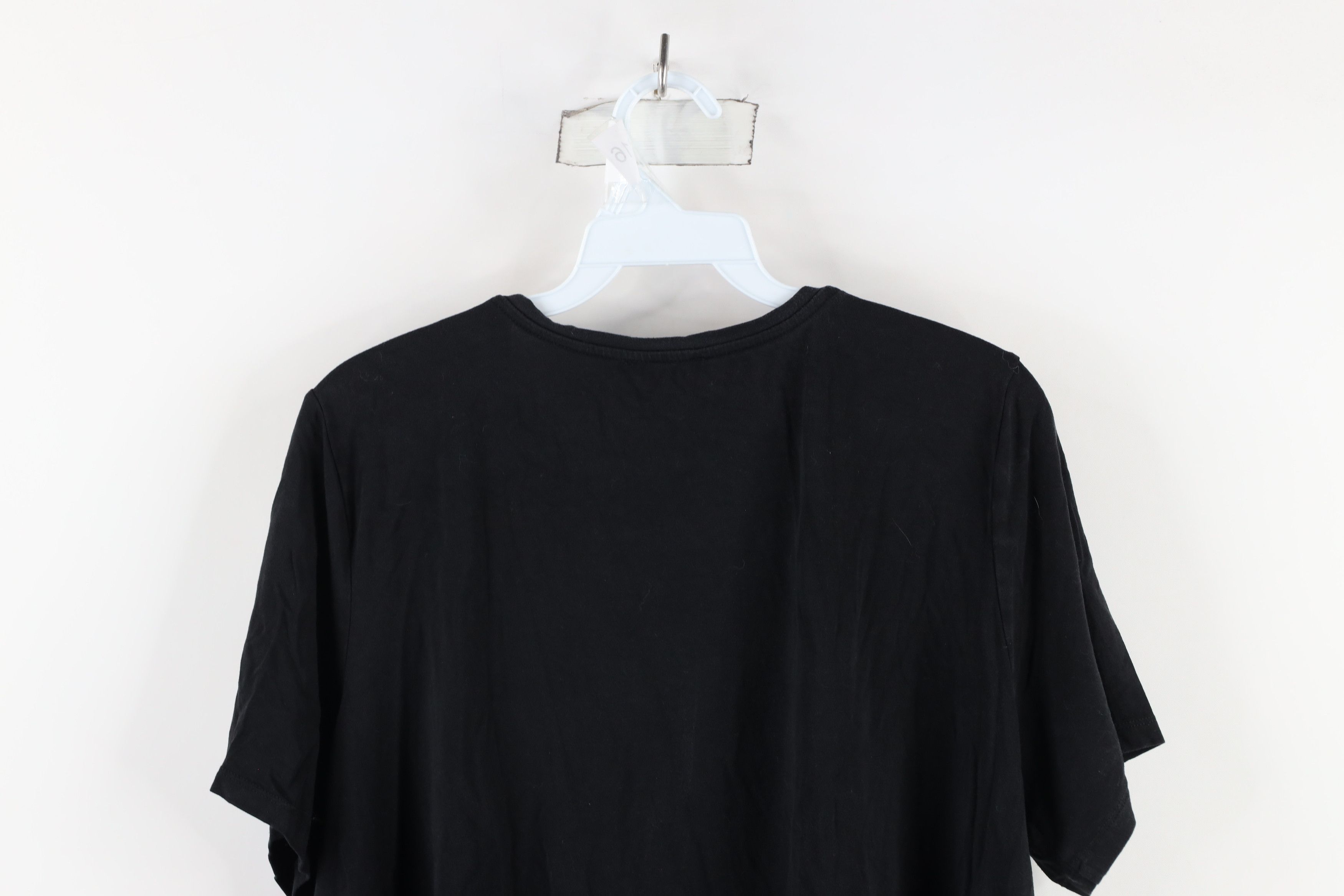 Eileen Fisher × Vintage Eileen Fisher Blank Stretch Knit Short Sleeve T-Shirt Black Size L / US 10 / IT 46 - 8 Thumbnail