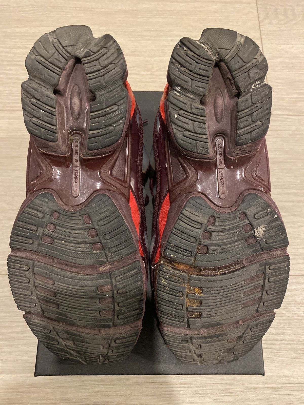 Adidas × Raf Simons Raf Simons Ozweego 2 Burgundy Size US 7.5 / EU 40-41 - 7 Thumbnail