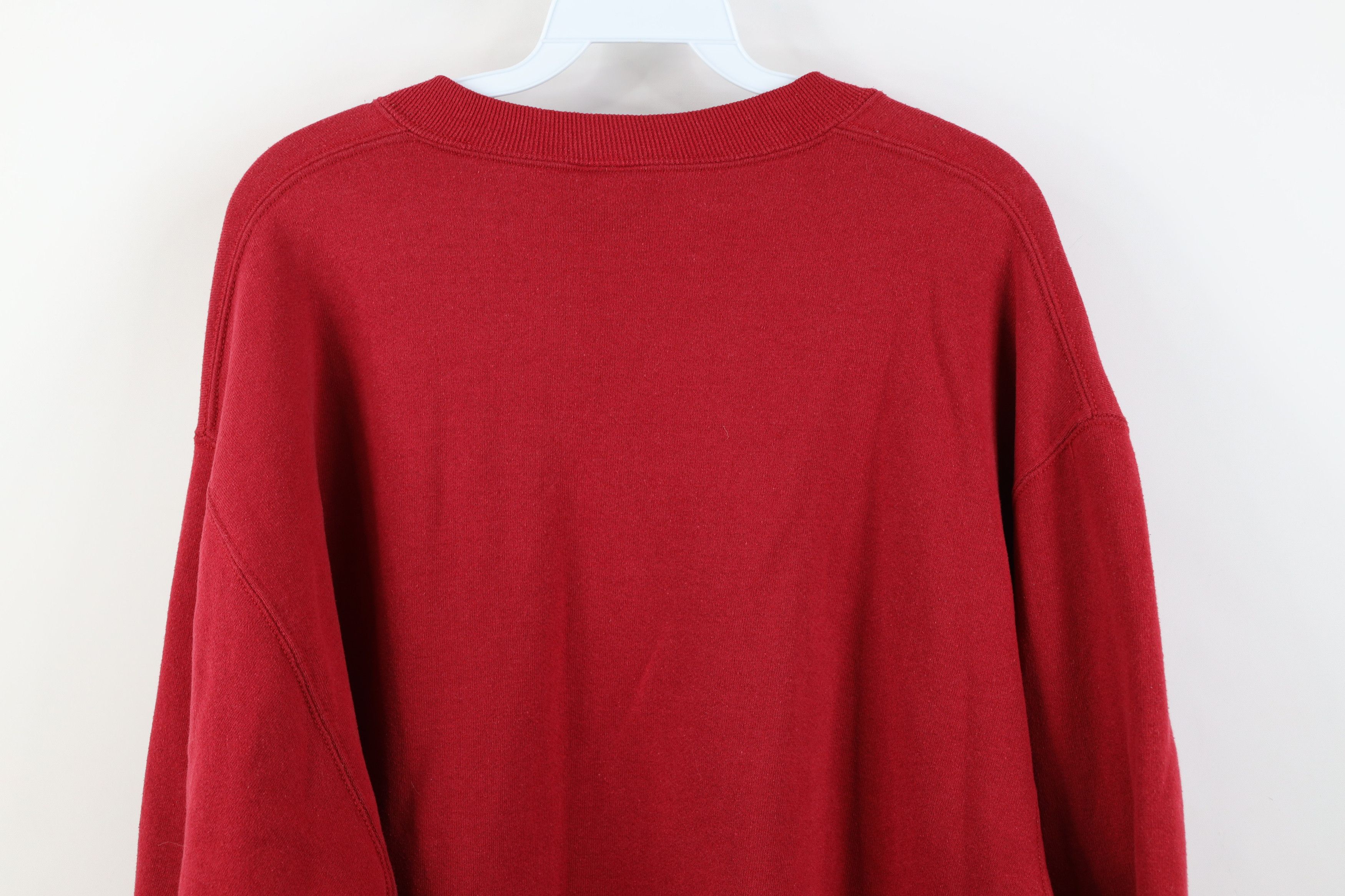 Russell Athletic Vintage 90s Russell Athletic Crewneck Sweatshirt USA Red Size US L / EU 52-54 / 3 - 12 Thumbnail