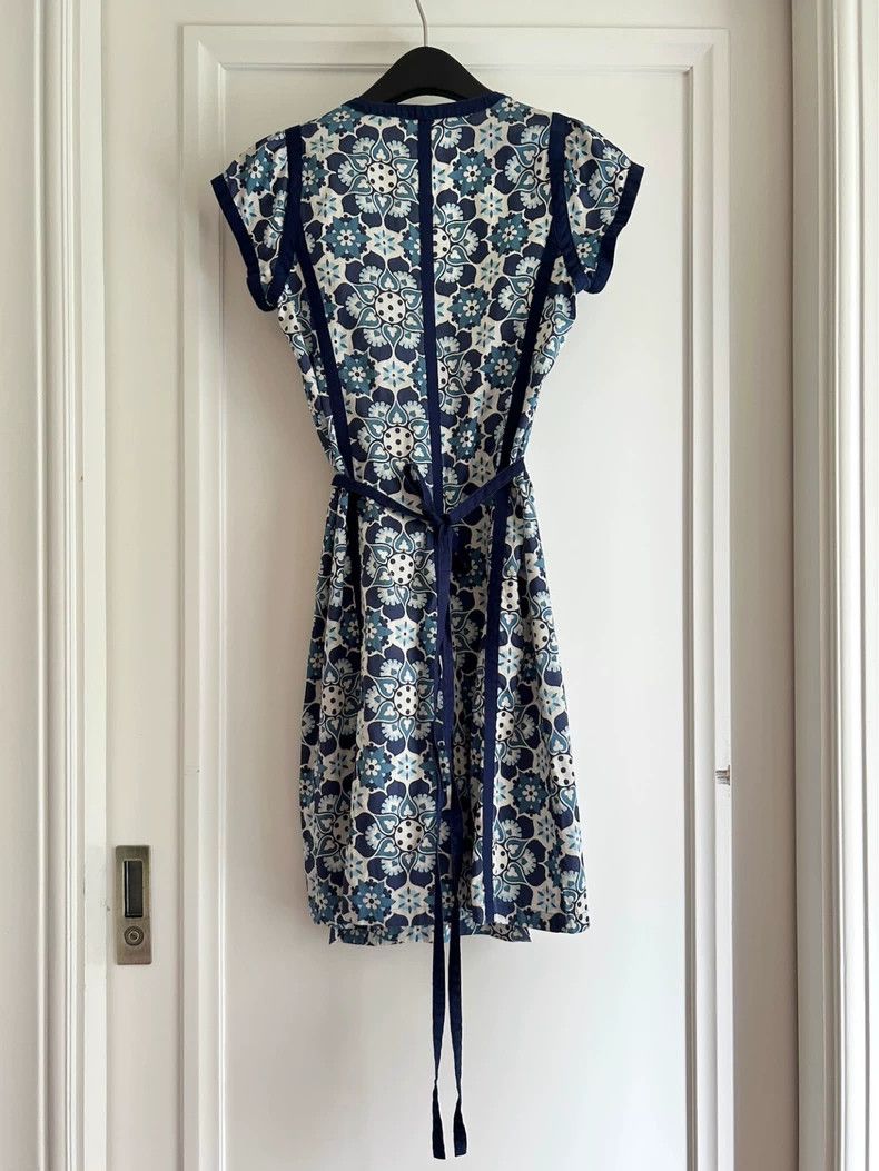 Kenzo KENZO Blue and white diagonal collar Chinese body-hugging Size XS / US 0-2 / IT 36-38 - 6 Thumbnail