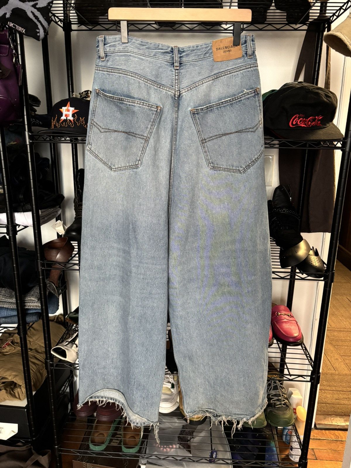 Balenciaga Balenciaga Drop Crotch Denim 26(fits 30-32) Unisex Size 26" / US 2 / IT 38 - 6 Thumbnail