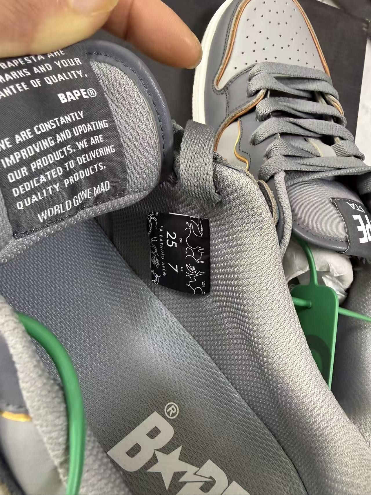 Bape Bape Low-Top Sneakers Size US 7 / EU 40 - 5 Thumbnail