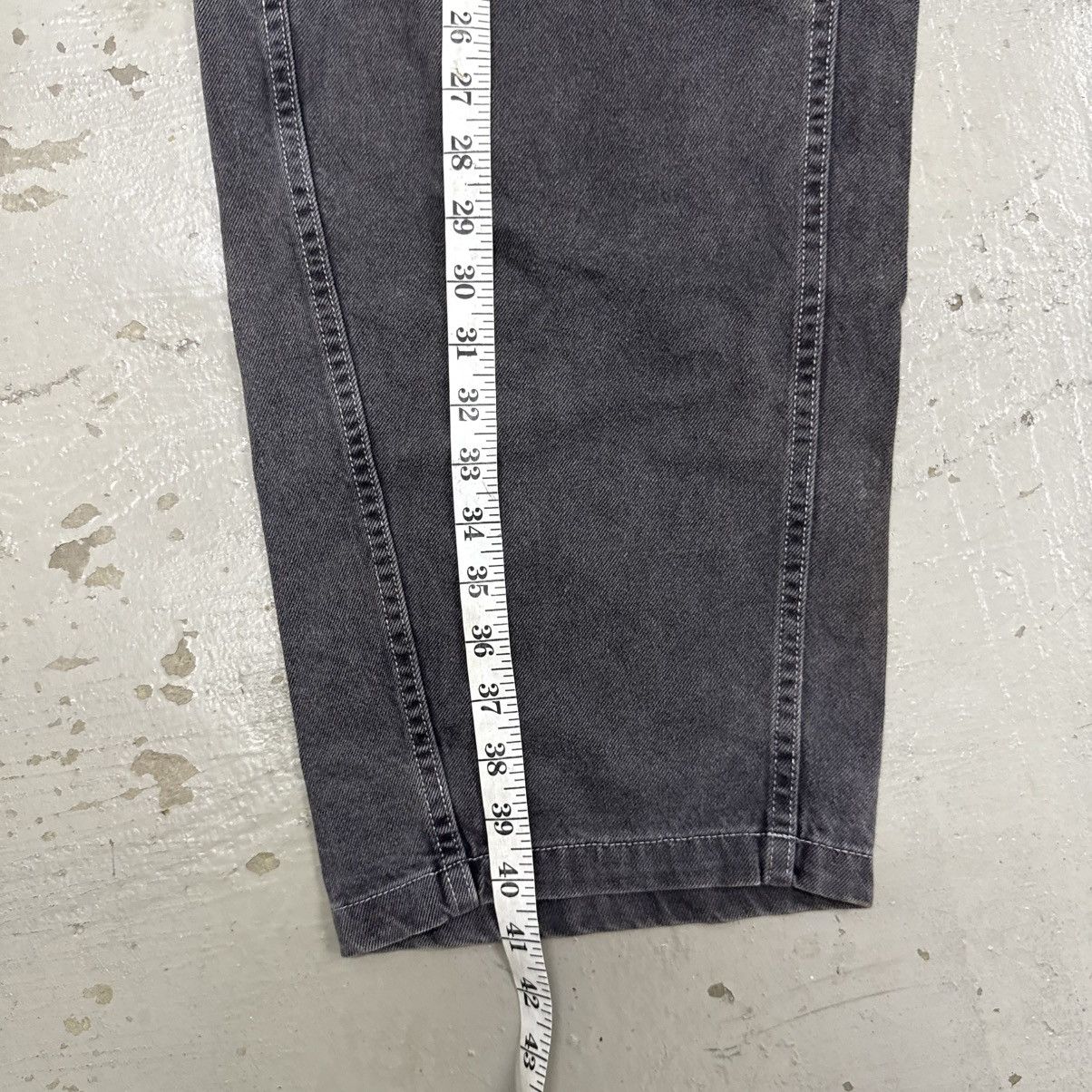 GU GU Japan Baggy Flare Jeans JNCO Size US 34 / EU 50 - 5 Thumbnail