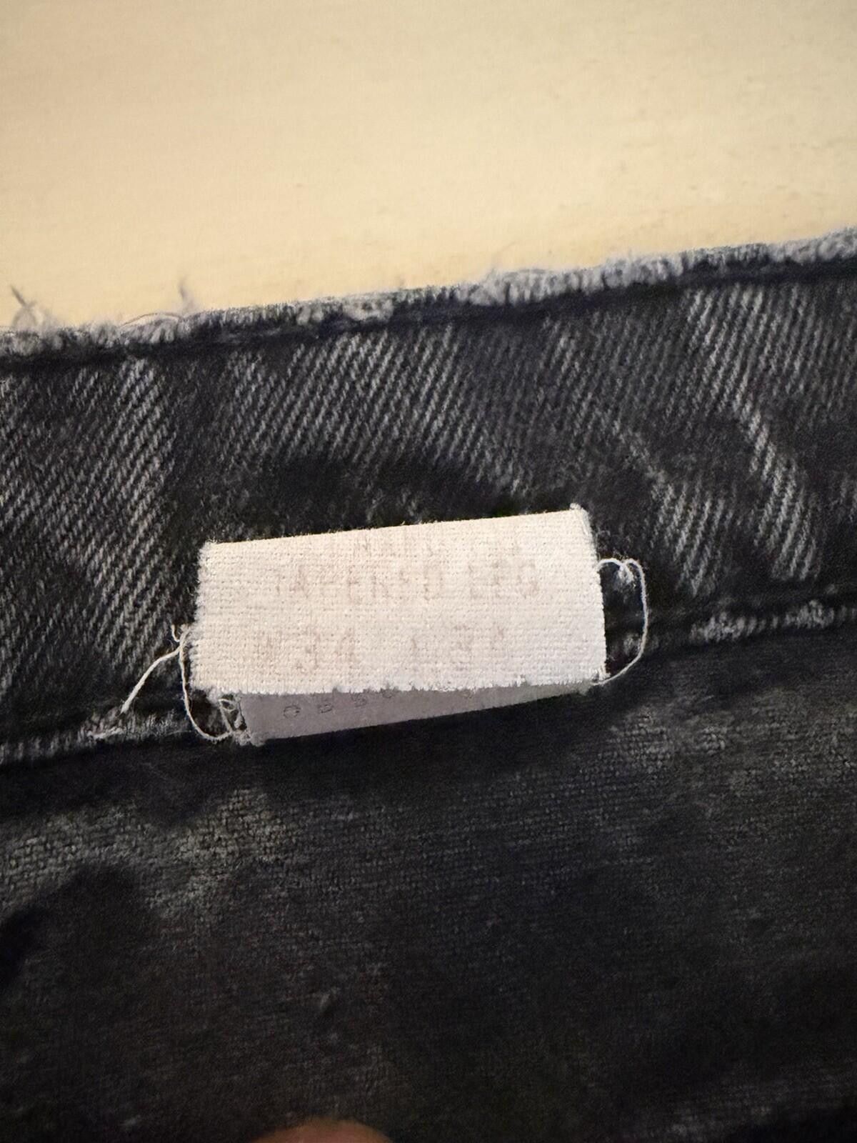 Levi's Levi Strauss Size34 550 Washed Black Vintage Denim Jeans Size US 34 / EU 50 - 9 Thumbnail