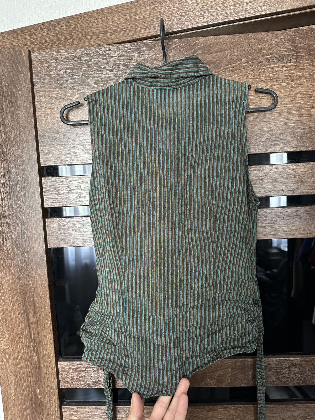 Max Mara Max Mara Linen Shirt Button Up Blouse Size S / US 4 / IT 40 - 4 Thumbnail