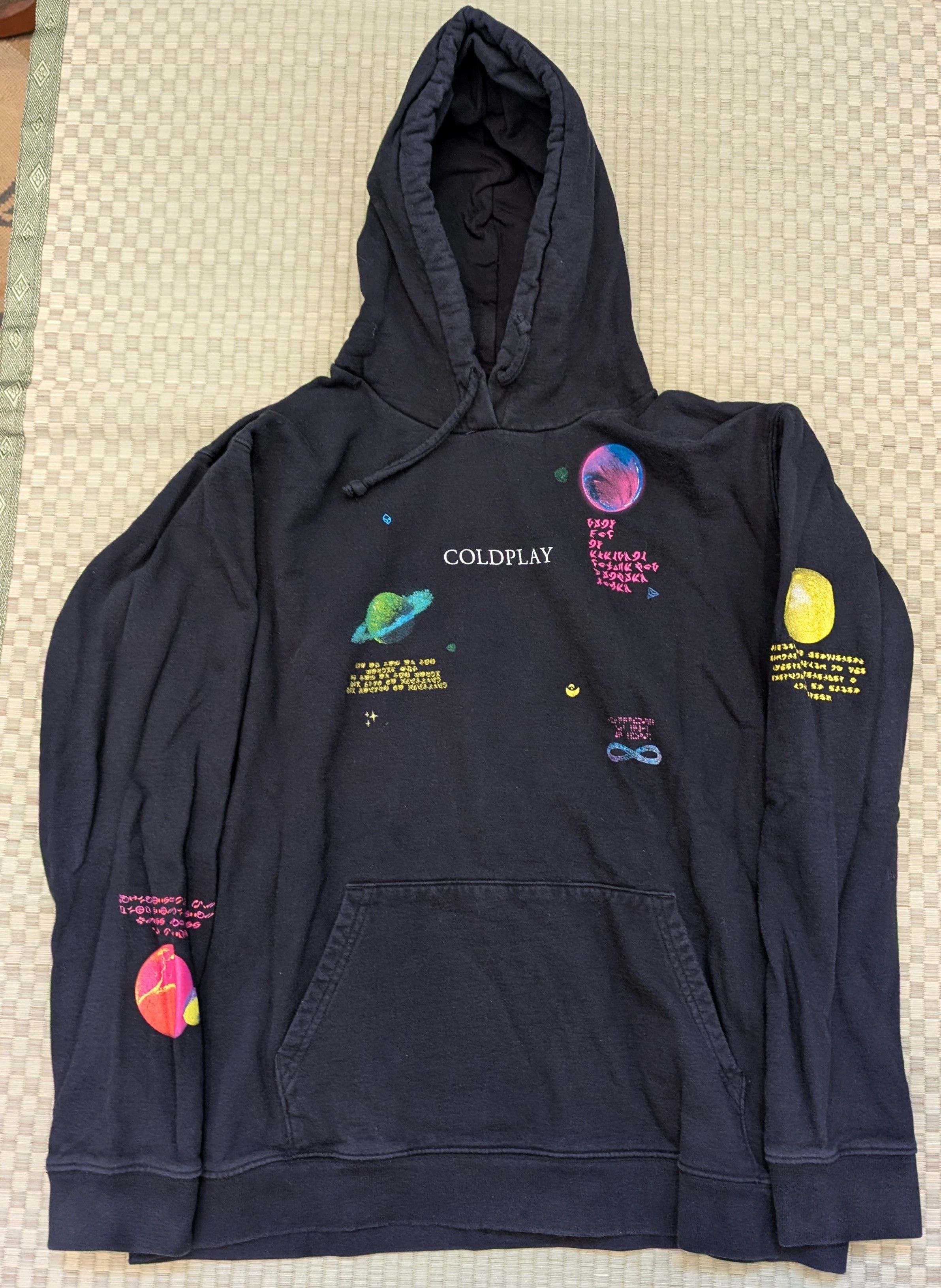Other RARE Coldplay Music of the Spheres World Tour Hoodie Size US XXL / EU 58 / 5 - 1 Thumbnail
