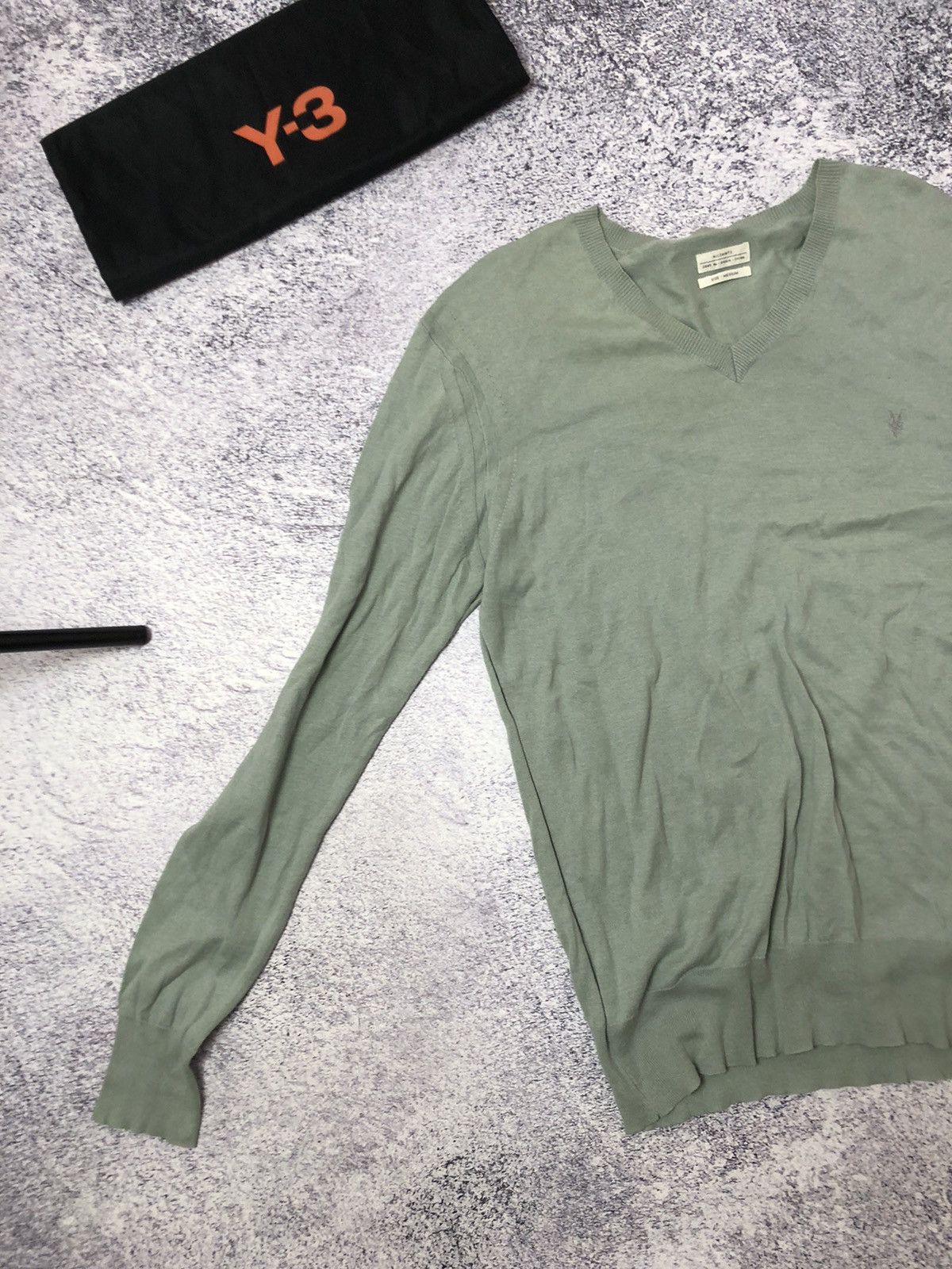 Allsaints Men’s vintage sweater Allsaints size M usa y2k casual Size US M / EU 48-50 / 2 - 2 Thumbnail