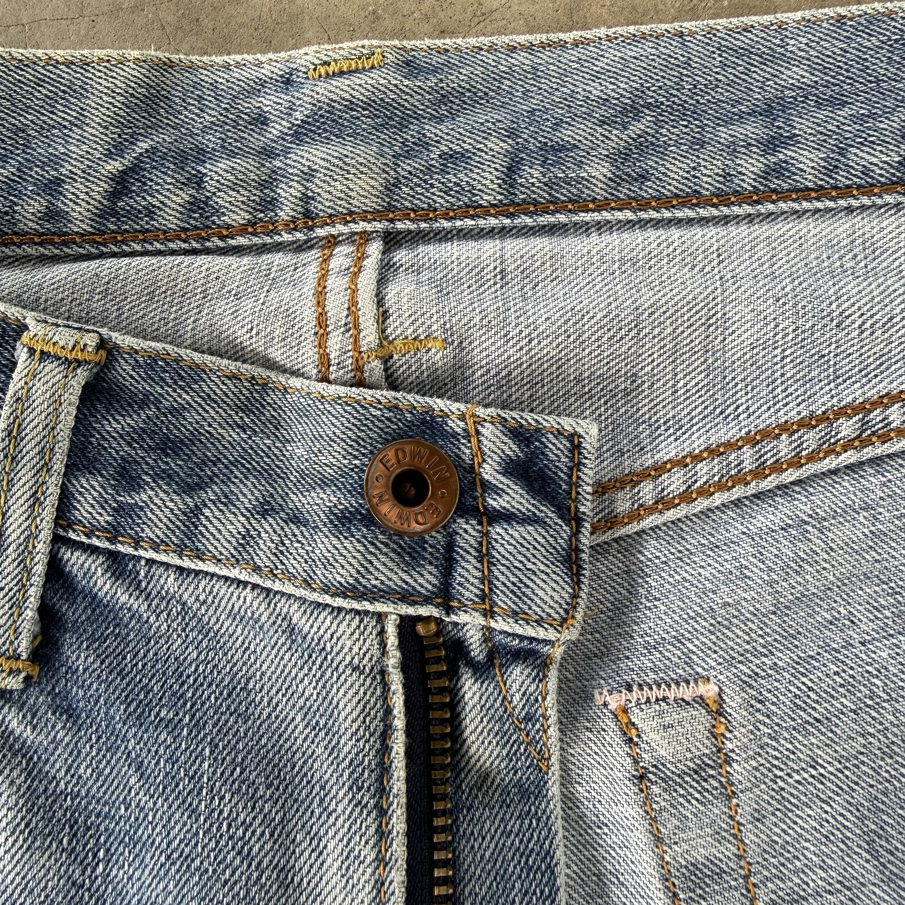 Edwin W33 Vintage Edwin Selvedge Denim Jean Pants Size US 33 - 7 Thumbnail