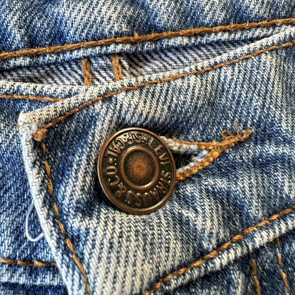 Levi's Vintage Levis 606 Faded Washed Distressed Denim 30x29 D564 Size US 30 / EU 46 - 13 Thumbnail