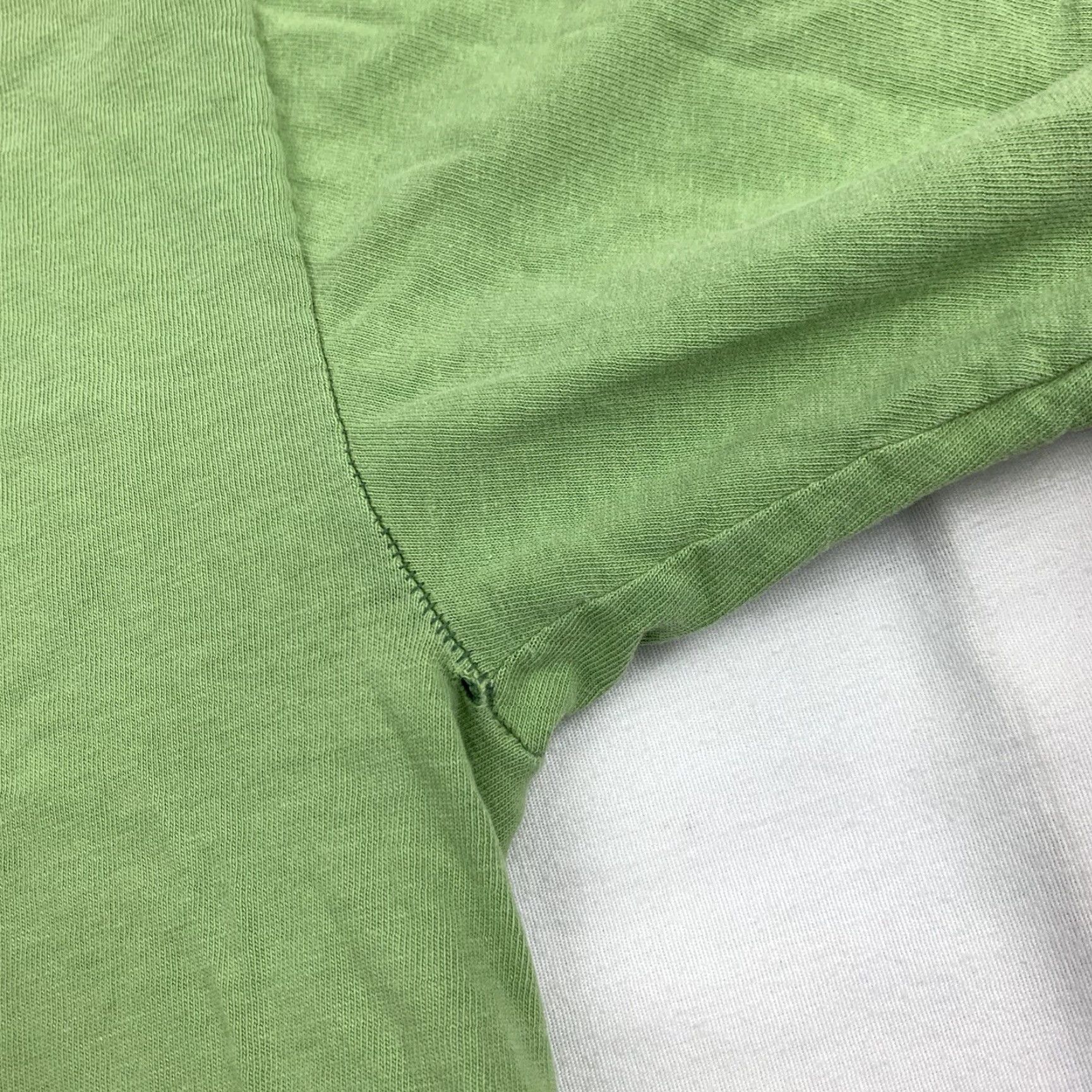 Hanes Vintage Green Large Adult Thrashed Grunge Worn Obscure Fitness Shirt Specialize Size US L / EU 52-54 / 3 - 5 Thumbnail