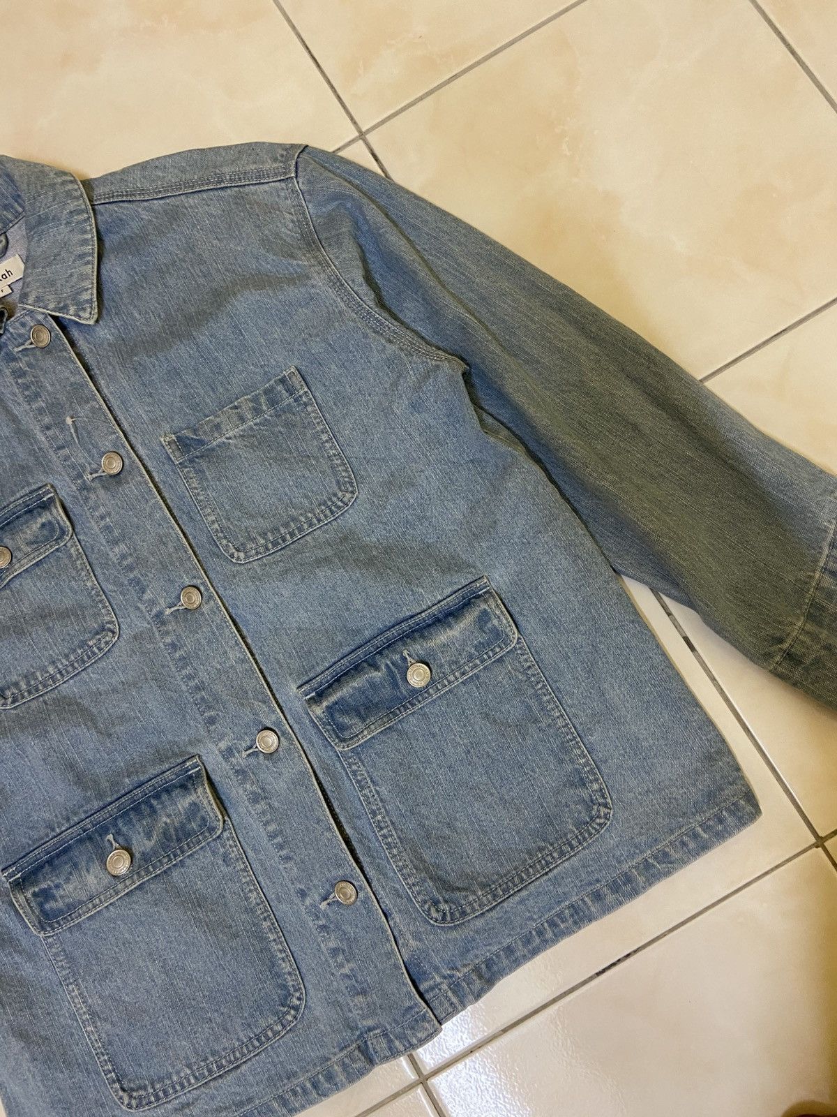 Japanese Brand × Other ❤️‍🔥SEND OFFER ❤️‍🔥DUKKAH DENIM CHORE JACKET Size US M / EU 48-50 / 2 - 3 Thumbnail