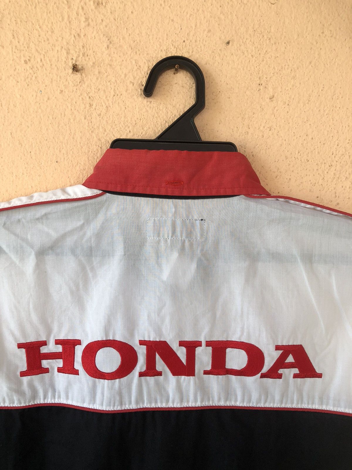 Honda × Japanese Brand × Vintage Vintage Honda Racing Button Up Shirt Size US L / EU 52-54 / 3 - 9 Thumbnail