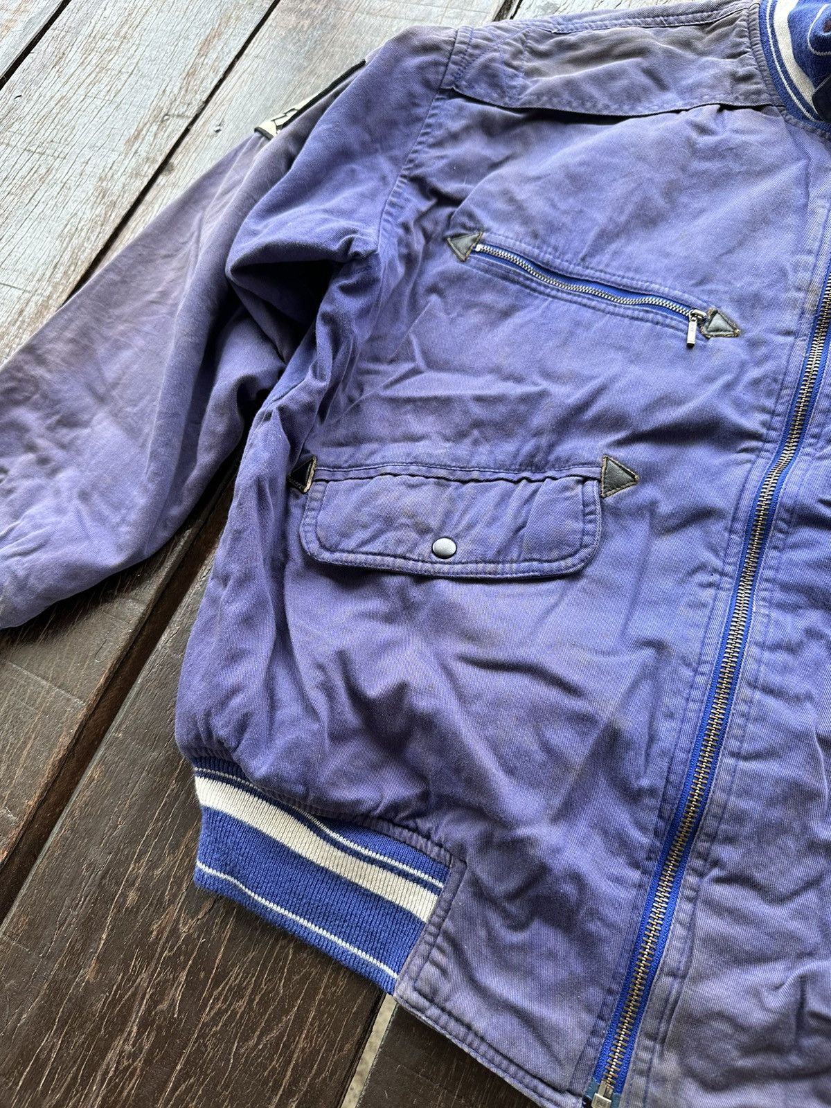 Vintage Vintage retro racing team motocycle jacket Size US L / EU 52-54 / 3 - 4 Thumbnail