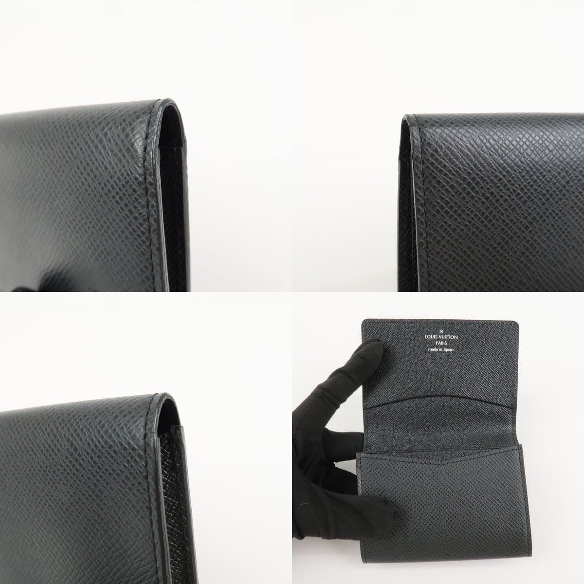 Louis Vuitton Louis Vuitton Taiga Enveloppe Cartes de Visite Card Holder Size ONE SIZE - 5 Thumbnail