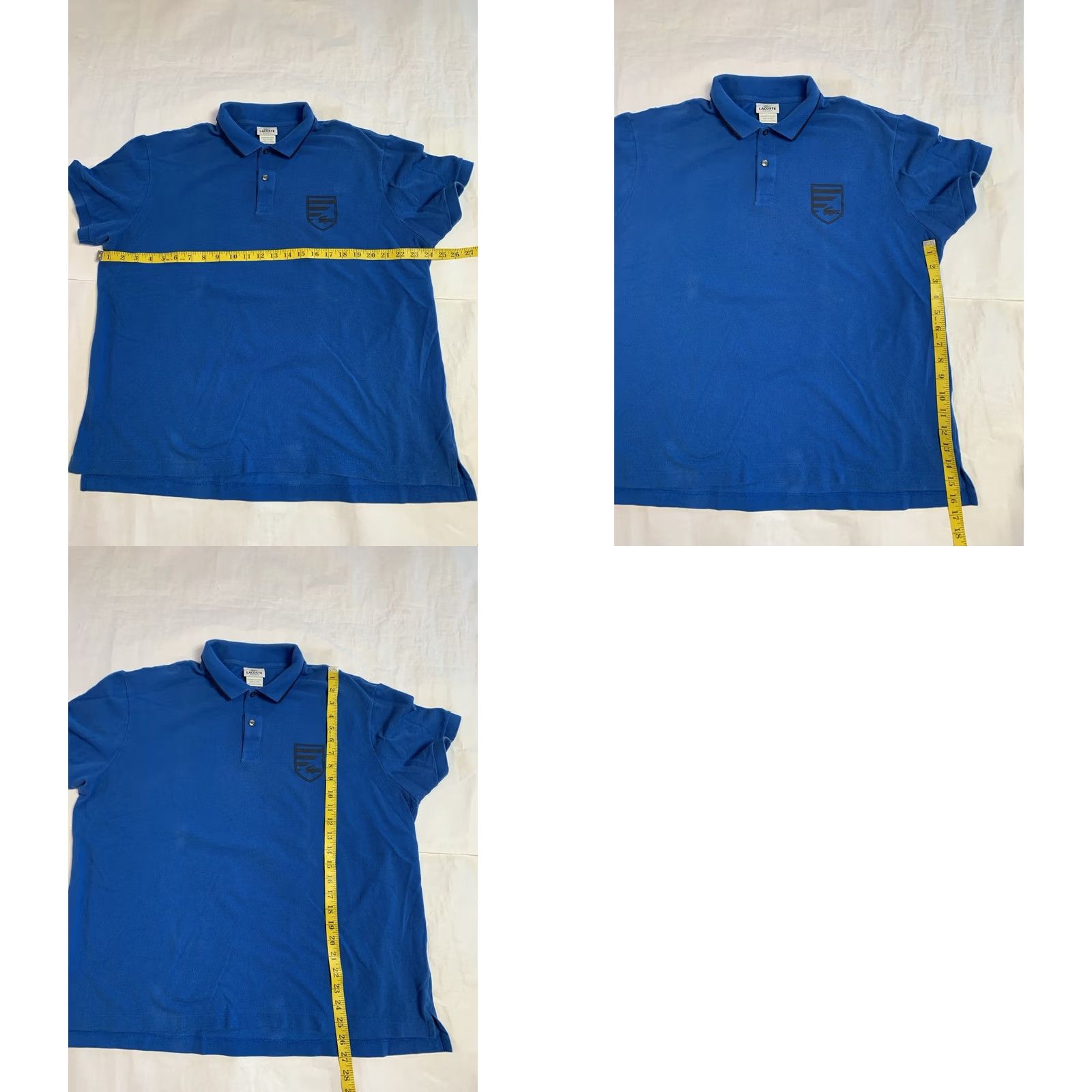 Lacoste Lacoste Polo Shirt Mens 8 Blue Regular Fit Short Sleeve Golf Alligator Crocodile Tennis Rugby Classic Designer Preppy Pattern Solid Casual Wear Men Size US M / EU 48-50 / 2 - 8 Thumbnail