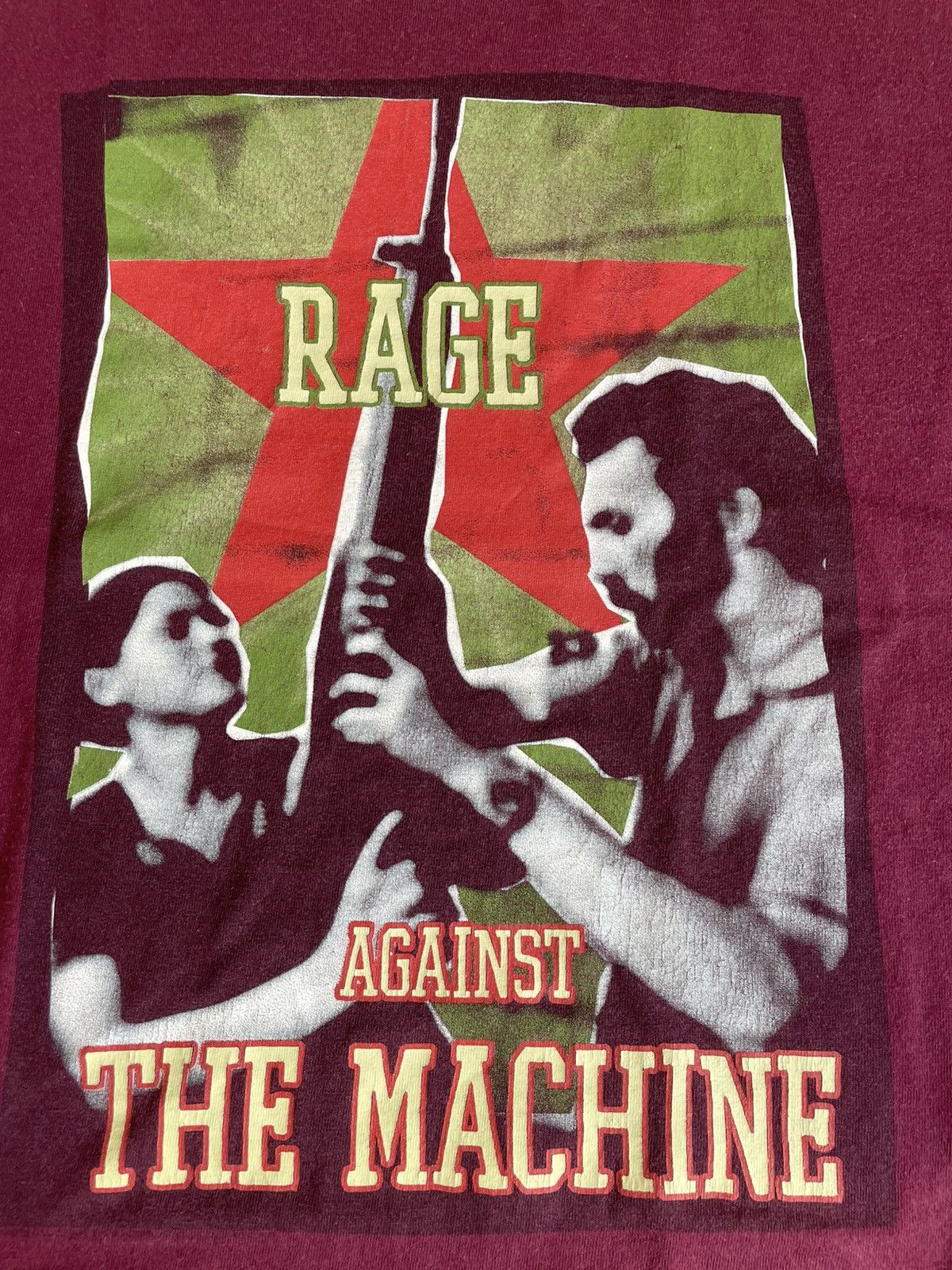 Vintage Vintage Rage Against The Machine T-Shirt Size US XL / EU 56 / 4 - 10 Thumbnail