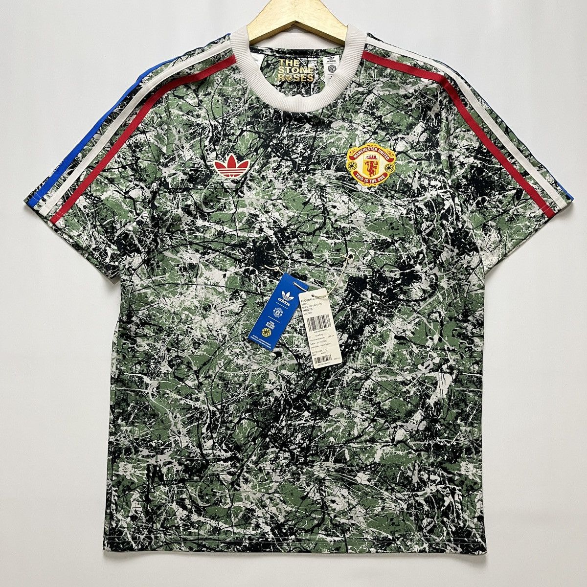 Adidas Adidas X The Stone Roses X Man Utd Size US L / EU 52-54 / 3 - 1 Thumbnail