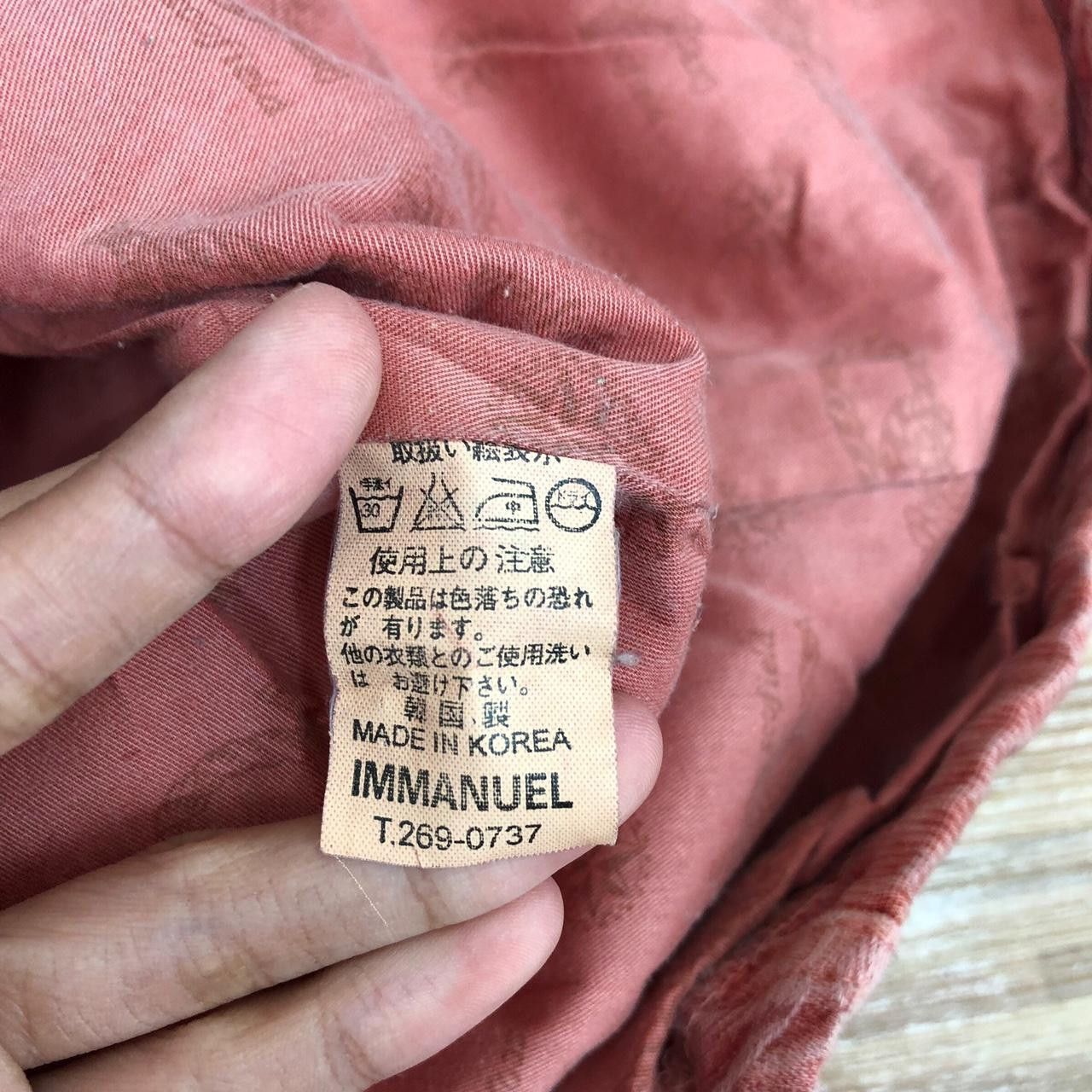 Other Vintage ELVES QOI IMMANUEL Boro Natural Distress Vest Size M / US 6-8 / IT 42-44 - 6 Thumbnail