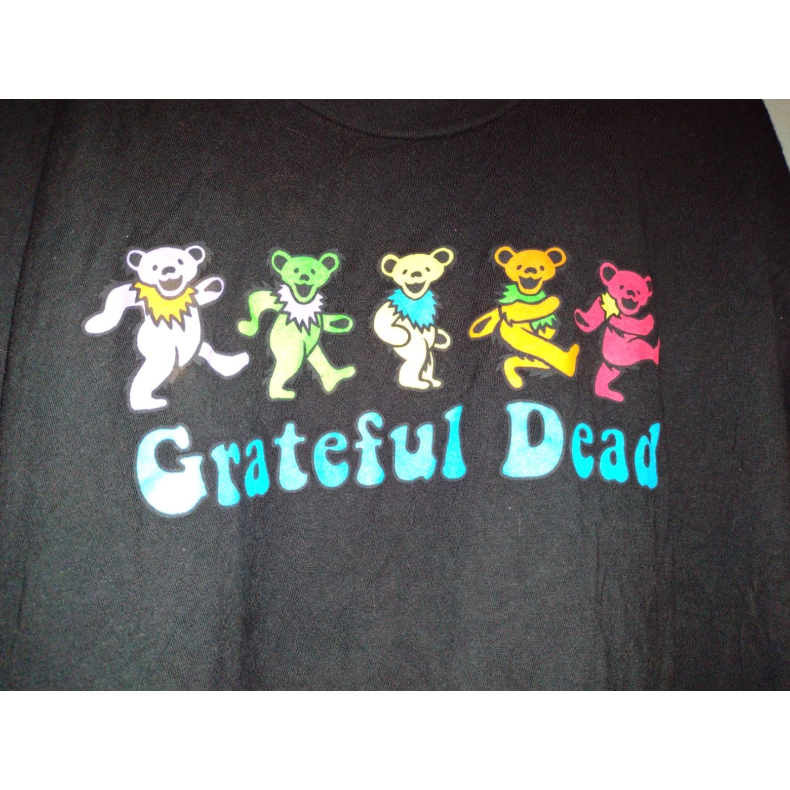 Vintage VINTAGE Grateful Dead Dancing Bears T-Shirt XXL Black Band Music Mens Size US XXL / EU 58 / 5 - 3 Thumbnail
