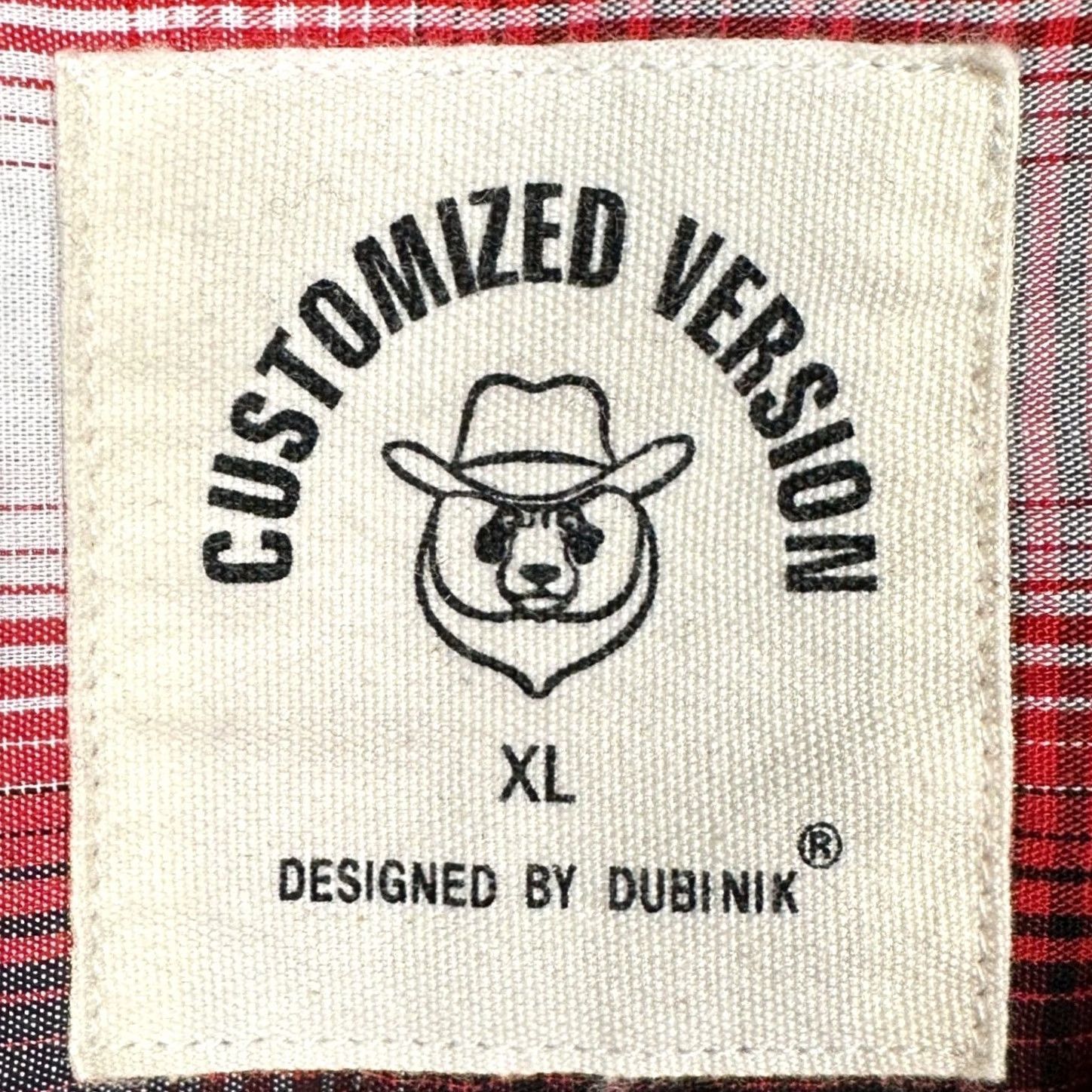 Vintage Dubinik Shirt Mens XL Red Black Button-Down Plaid Short Sleeve Pocket Casual EUC Size US XL / EU 56 / 4 - 4 Thumbnail