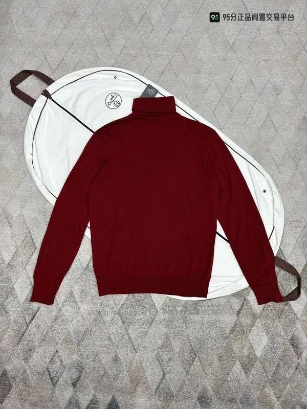 Ermenegildo Zegna Zegna Solid Long Sleeve Cashmere Turtleneck Sweater. Size US XL / EU 56 / 4 - 6 Thumbnail