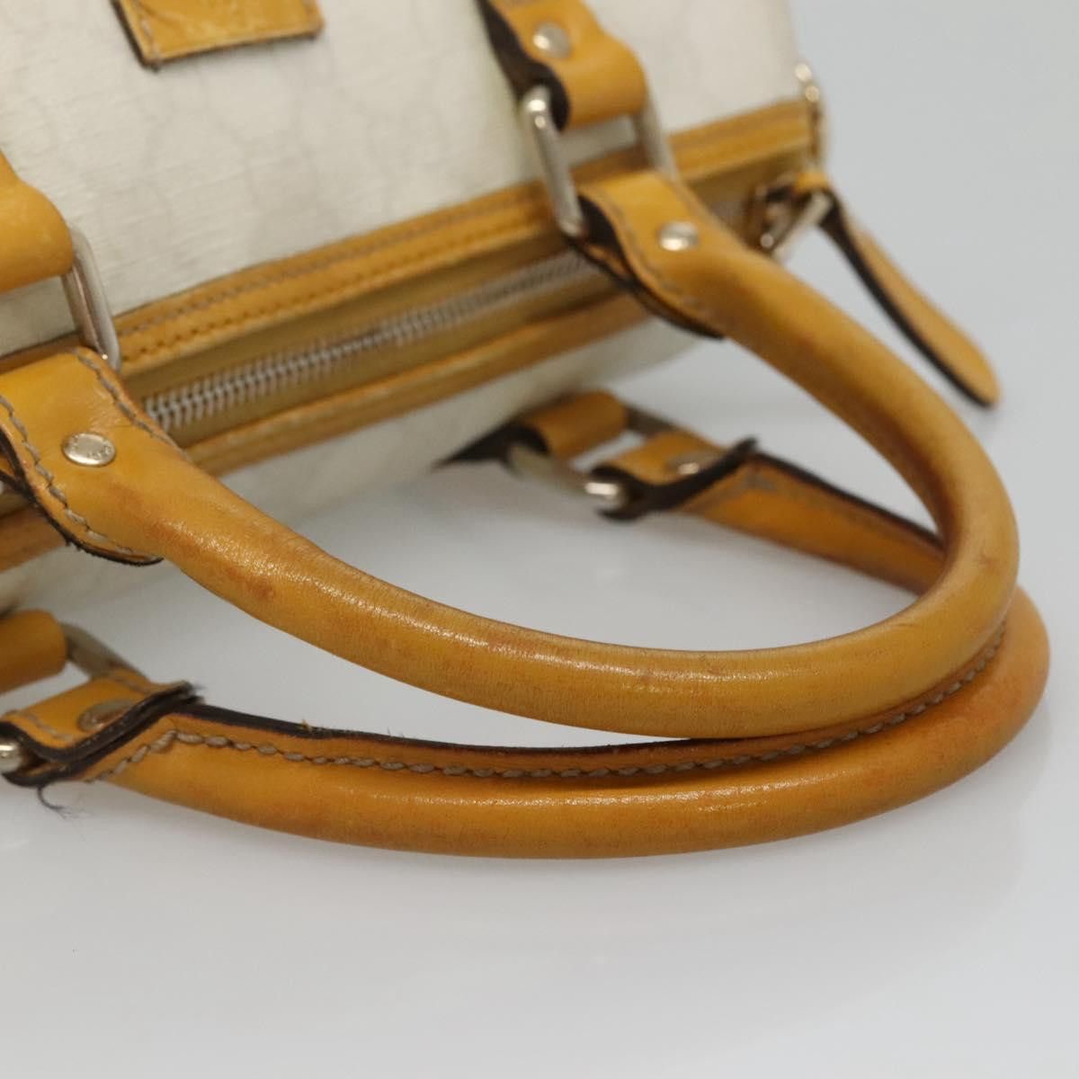 Gucci GUCCI GG Supreme Hand Bag Pvc White Gold Size ONE SIZE - 7 Thumbnail
