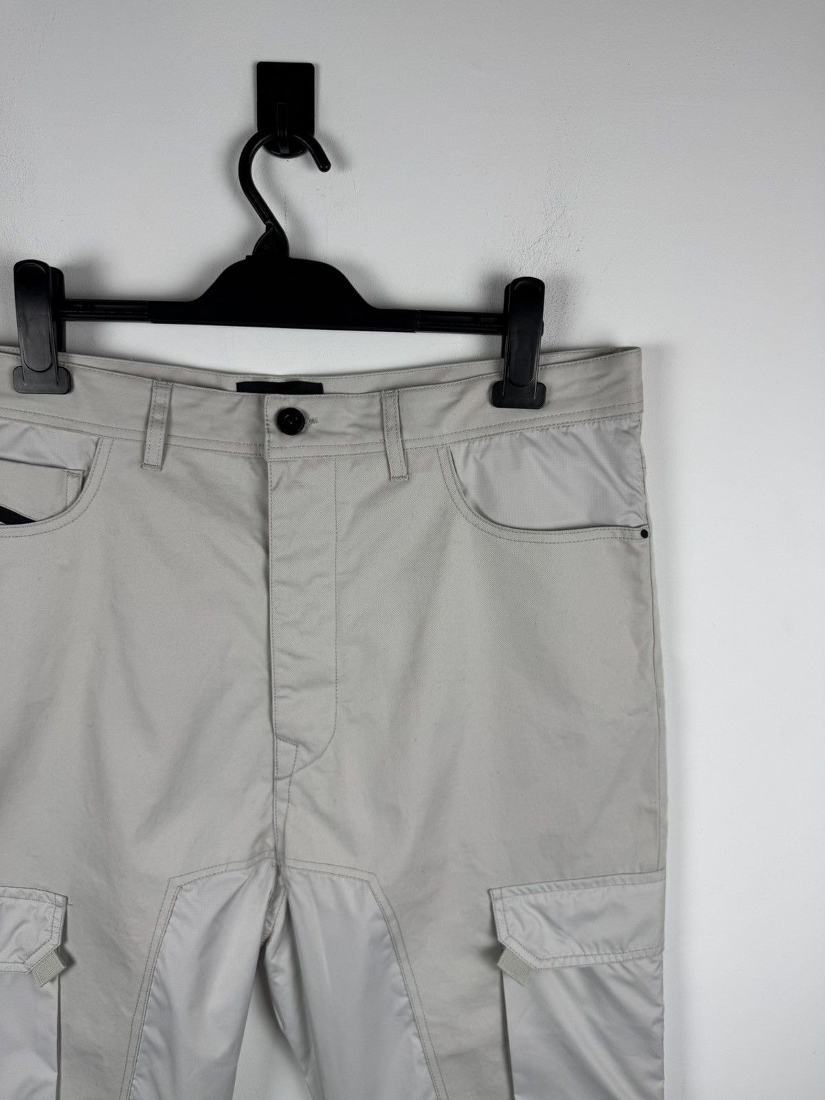 Diesel Black Gold Diesel Black Gold Pouble Cargo Trousers Nylon+Cotton Size US 36 / EU 52 - 3 Thumbnail