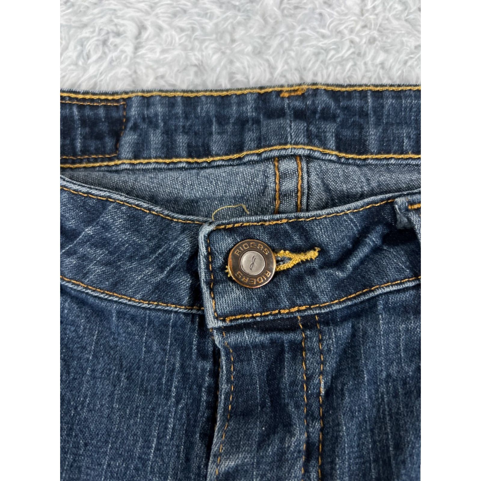 Lee Lee Jeans Women Bootcut Denim Blue 30x27 Regular Mid Rise Cotton Blend 30 Inseam Pockets Stretch Button Logo Jeans Mens? Size 30" / US 8 / IT 44 - 6 Thumbnail