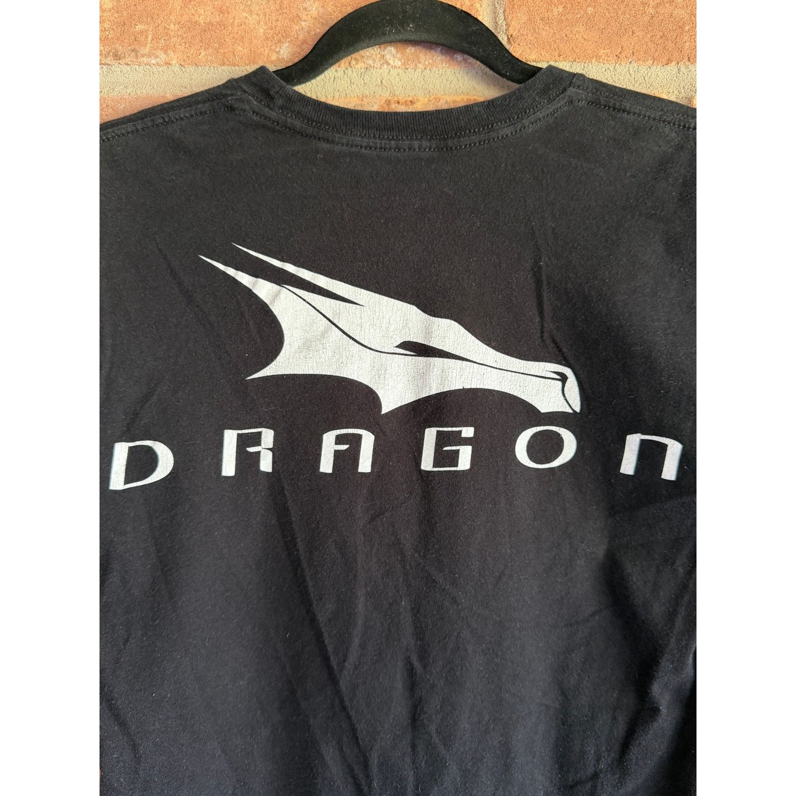 Vintage SpaceX Dragon Black Graphic Tee Small Size US S / EU 44-46 / 1 - 4 Thumbnail