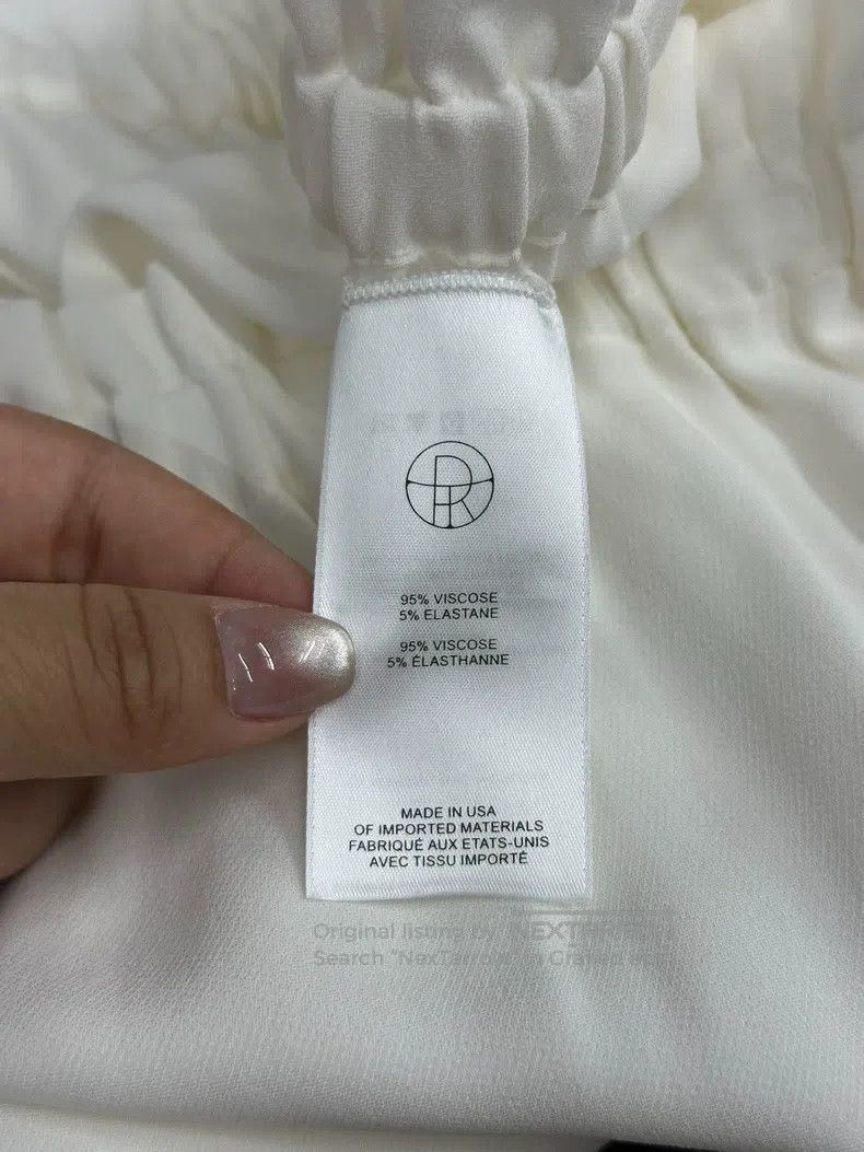 The Row The row size s White slacks Size 23" - 5 Thumbnail