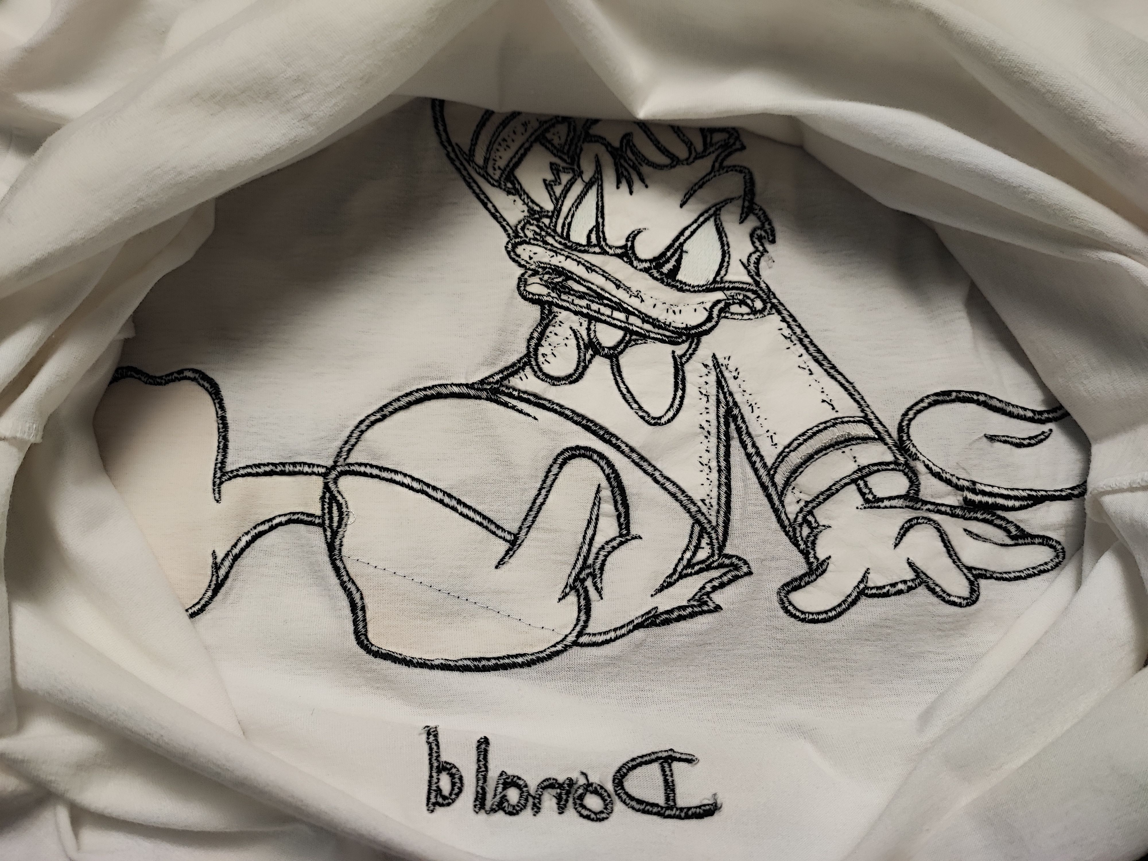 Disney 90s Vintage Tokyo Disneyland Donald Duck Single Stitch Size US L / EU 52-54 / 3 - 18 Thumbnail