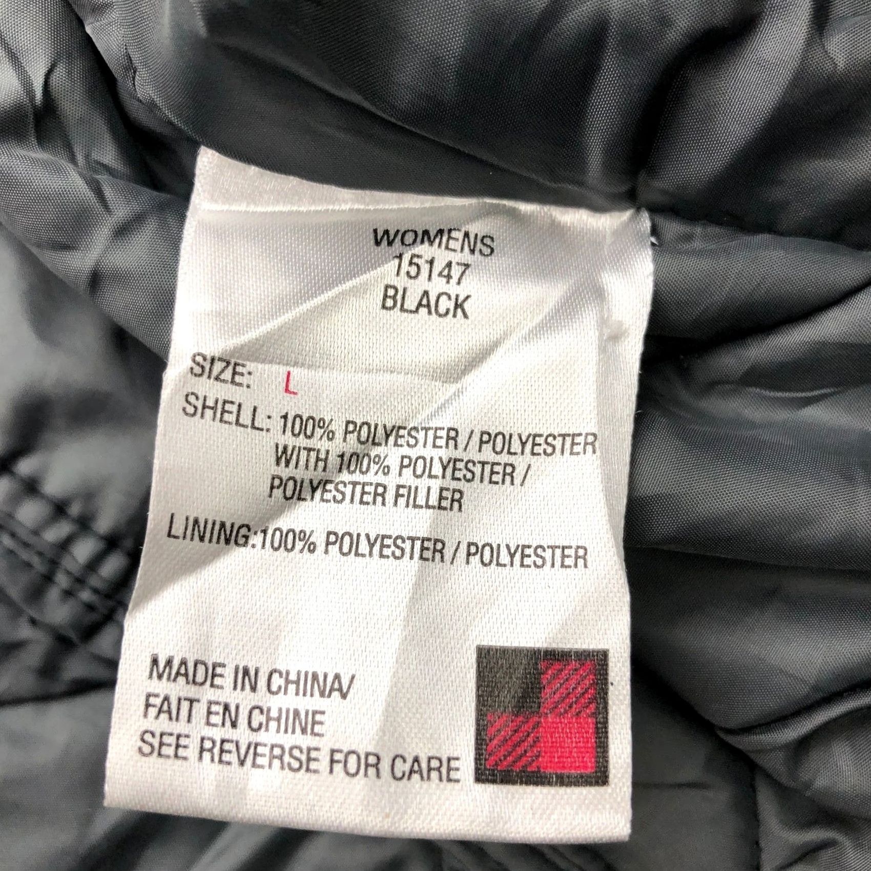 Vintage Woolrich Jacket Womens Large Full Zip Black Quilted Pocket Polyester Size L / US 10 / IT 46 - 6 Thumbnail