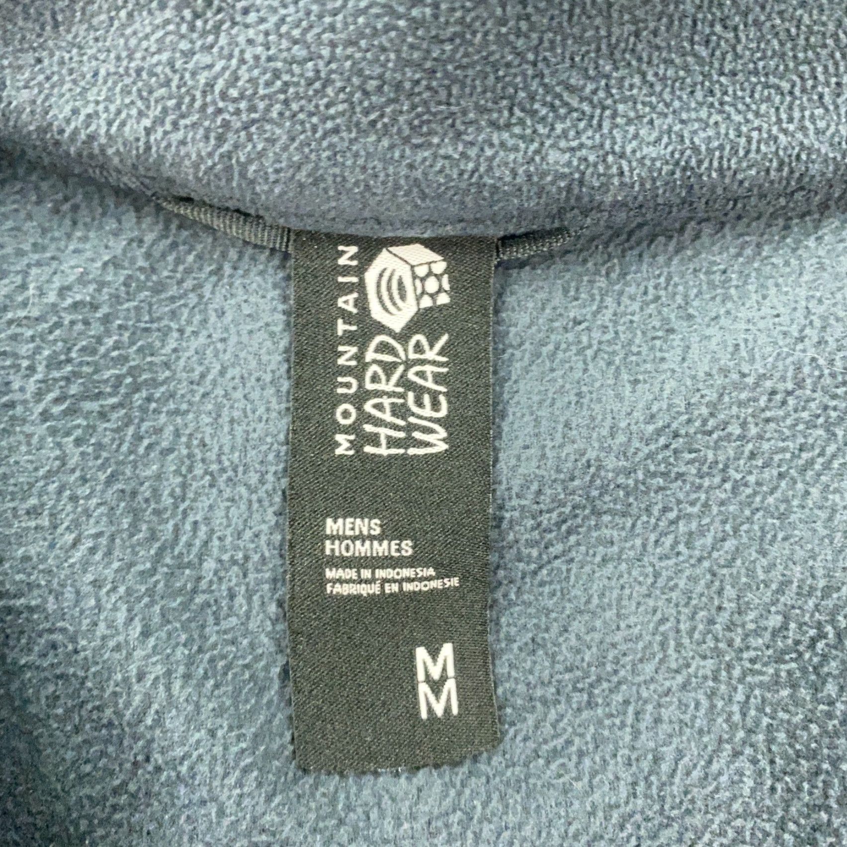 Mountain Hardwear Mountain Hardwear Jacket Mens Medium Blue Full Zip Fleece Outdoor Hiking Camping Size US M / EU 48-50 / 2 - 4 Thumbnail