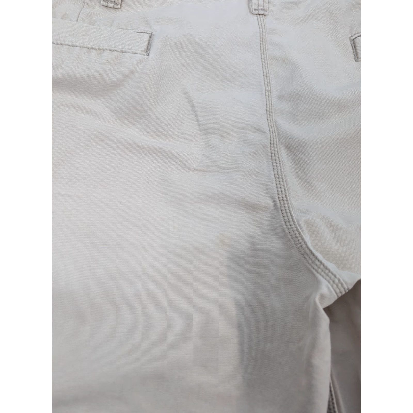 Carhartt Carhartt Relaxed Fit Shorts Mens 44 Light Beige Canvas Workwear 101167 Cargo Pocket Shorts Mens Size 44 Beige Canvas Workwear Size US 44 / EU 60 - 2 Thumbnail