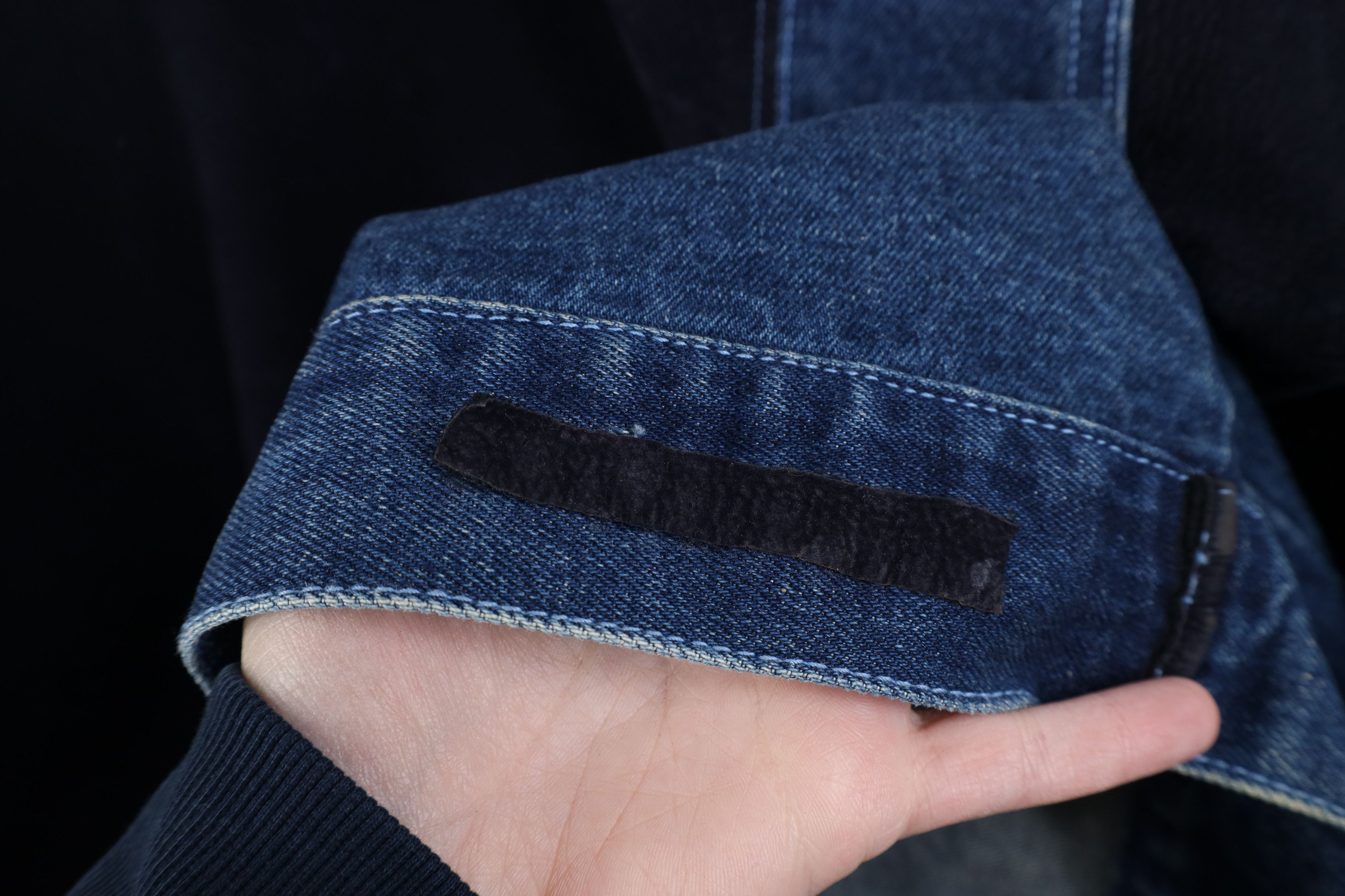 Vintage Vintage 90s Y2K Streetwear Block Baggy Denim Trucker Jacket Size US XXL / EU 58 / 5 - 13 Thumbnail