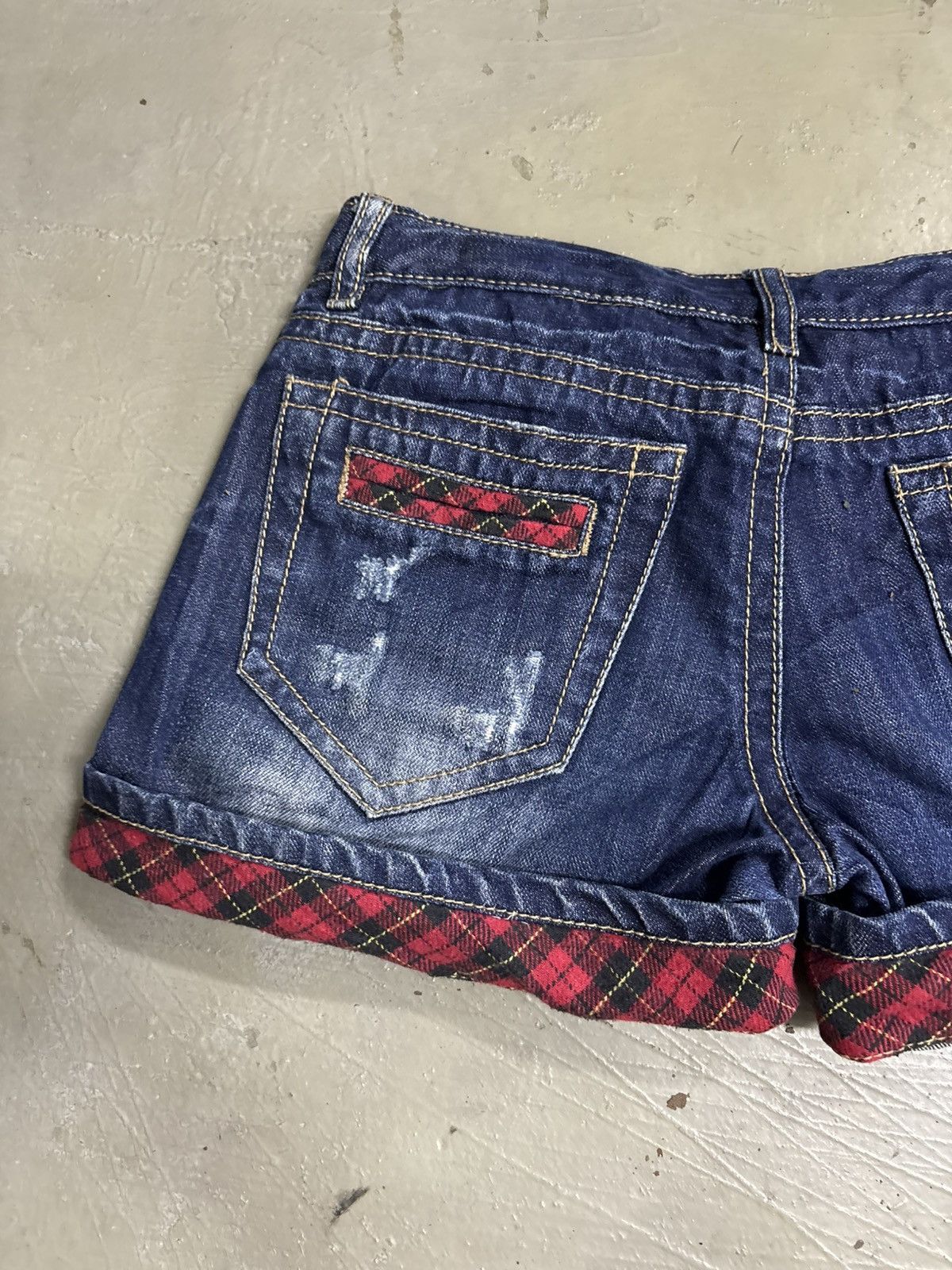 If Six Was Nine RNA H Naoto Acid Wash Japanese brand Denim shorts Size 31" - 10 Thumbnail