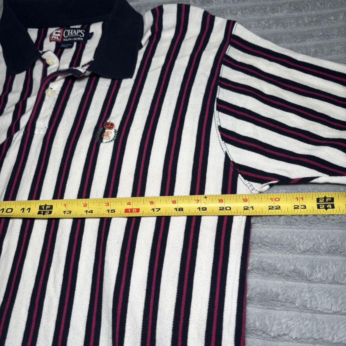Chaps Ralph Lauren Vintage Ralph Lauren Chaps stripped men’s size Large polo Size US L / EU 52-54 / 3 - 7 Thumbnail