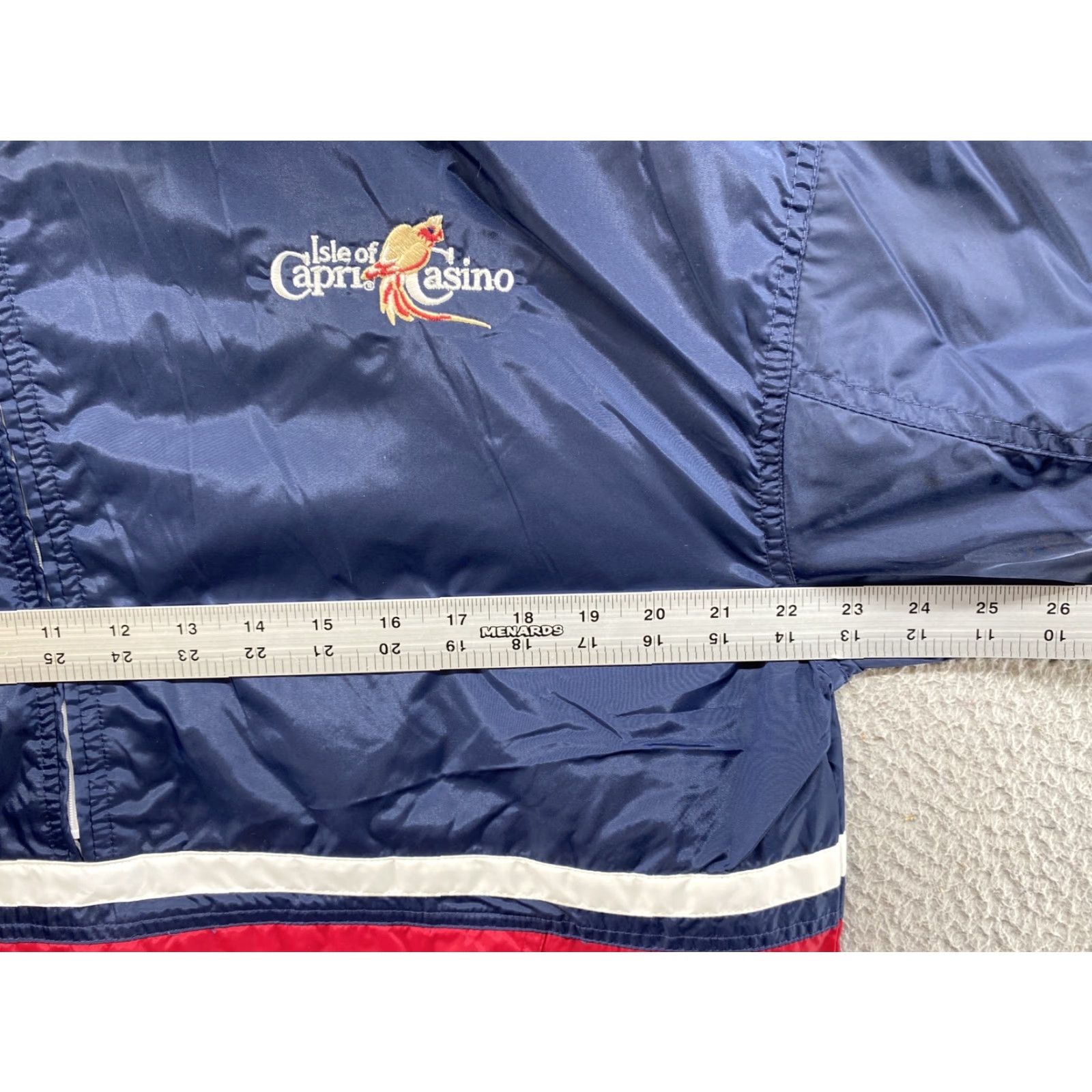 Vintage GEAR FOR SPORTS ISLE OF CAPRI Windbreaker Jacket 1/2 Zip Men’s SZ M Embroidered 90s Vintage Jacket Mens Size US M / EU 48-50 / 2 - 4 Thumbnail