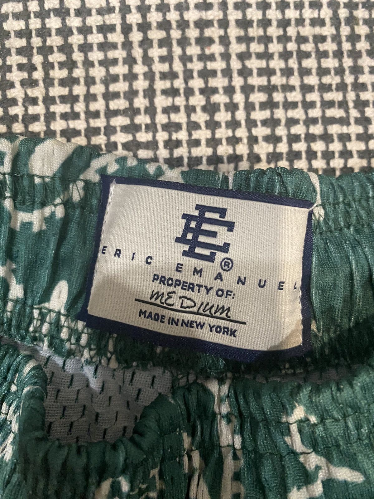 Eric Emanuel EE Basic Shorts Green Paisley Size US 31 - 2 Thumbnail