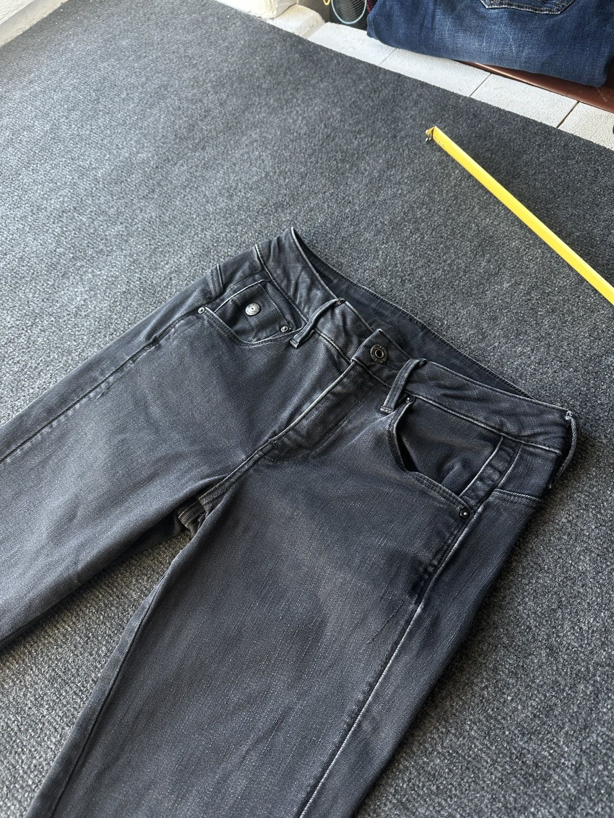 G-Star VNTG🚨G STAR RAW Jeans Washed Distressed Denim y2k Size 27" / US 4 / IT 40 - 2 Thumbnail