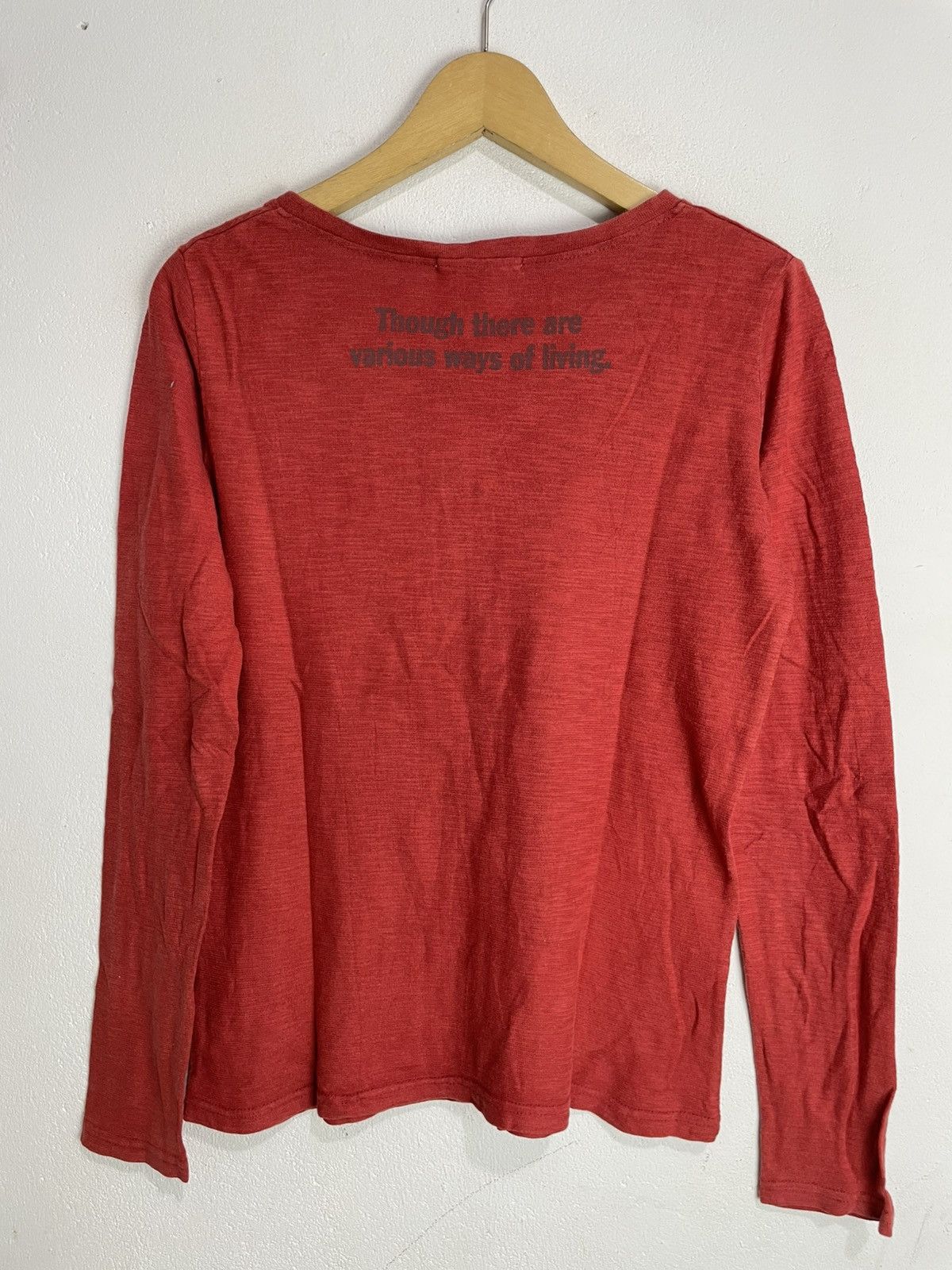 Hysteric Glamour Traction Japan Double layer poem Longsleeve Size M / US 6-8 / IT 42-44 - 3 Thumbnail