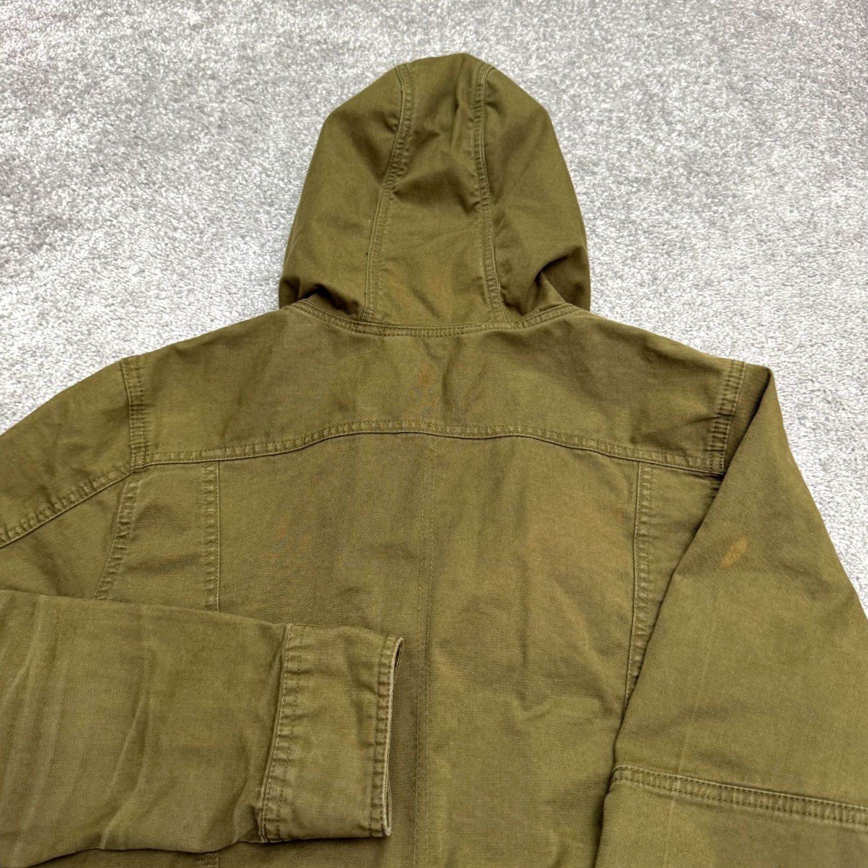 The North Face The North Face Womens Large Green Parka Jacket Hoodie Casual Outdoor Utility Size L / US 10 / IT 46 - 4 Thumbnail