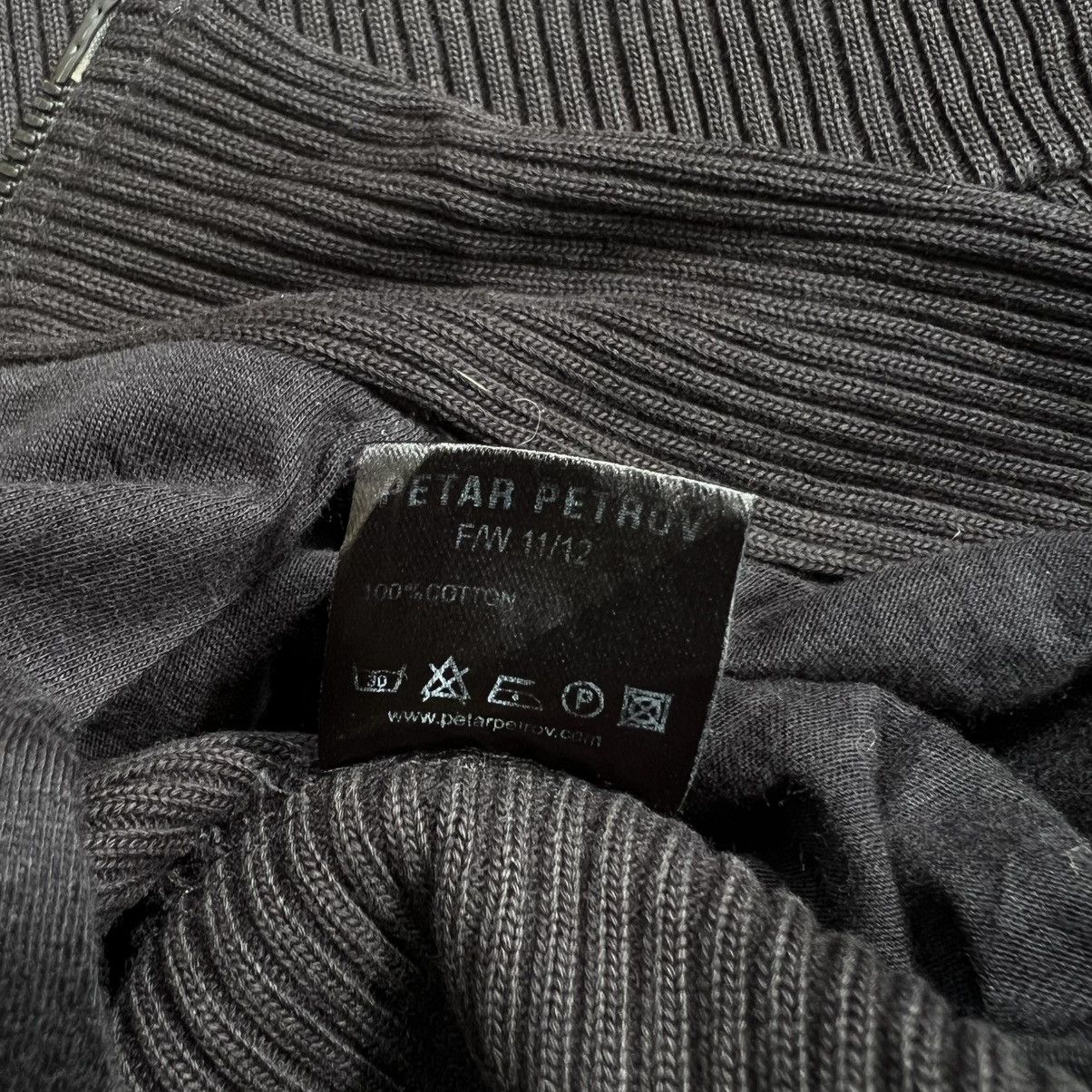 Petar Petrov Petar Petrov FW 2011 Asymmetric Ribbed Jacket Size S / US 4 / IT 40 - 7 Thumbnail