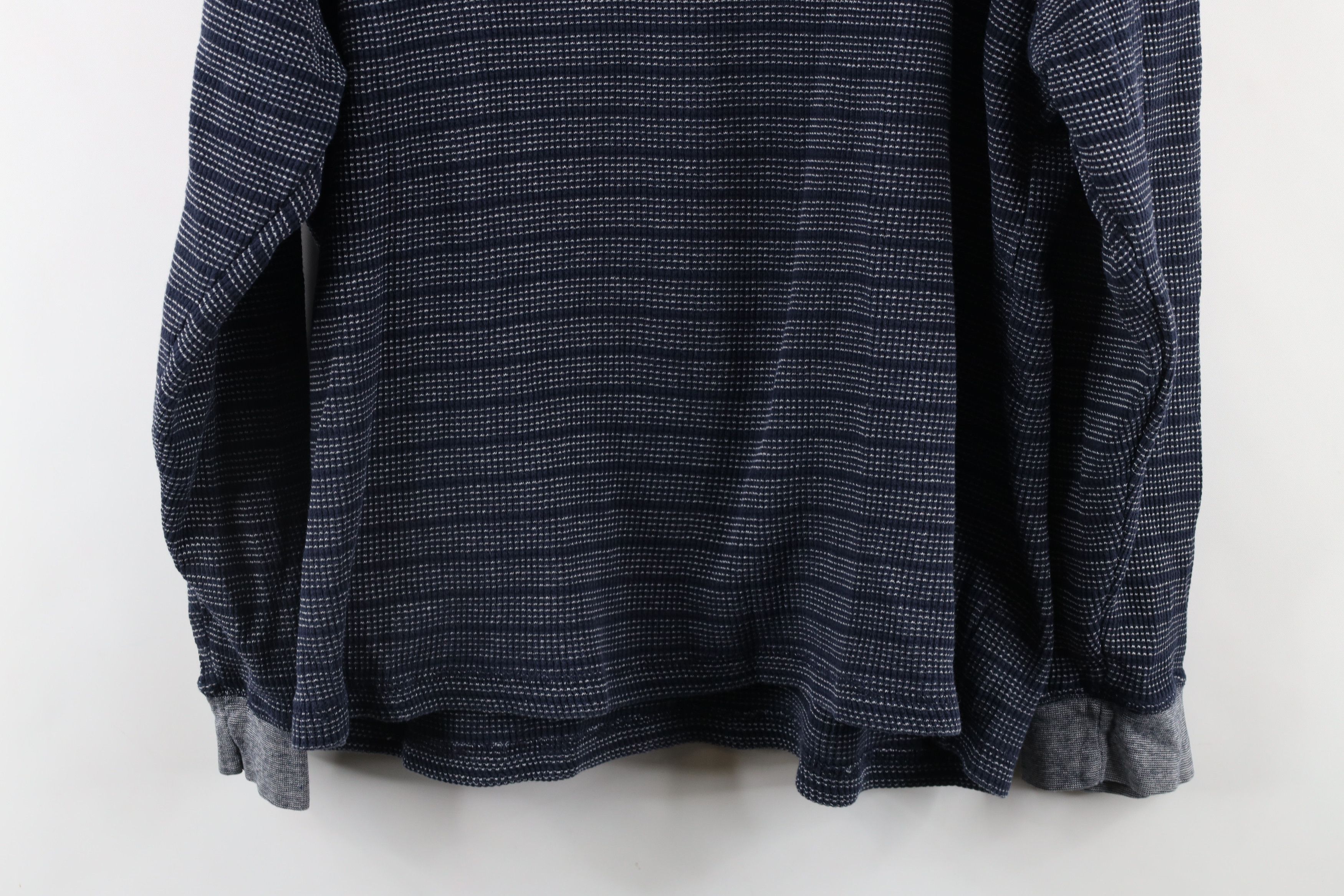 American Eagle Outfitters × Vintage Vintage 90s American Eagle Outfitters Waffle Knit T-Shirt Size US L / EU 52-54 / 3 - 14 Thumbnail