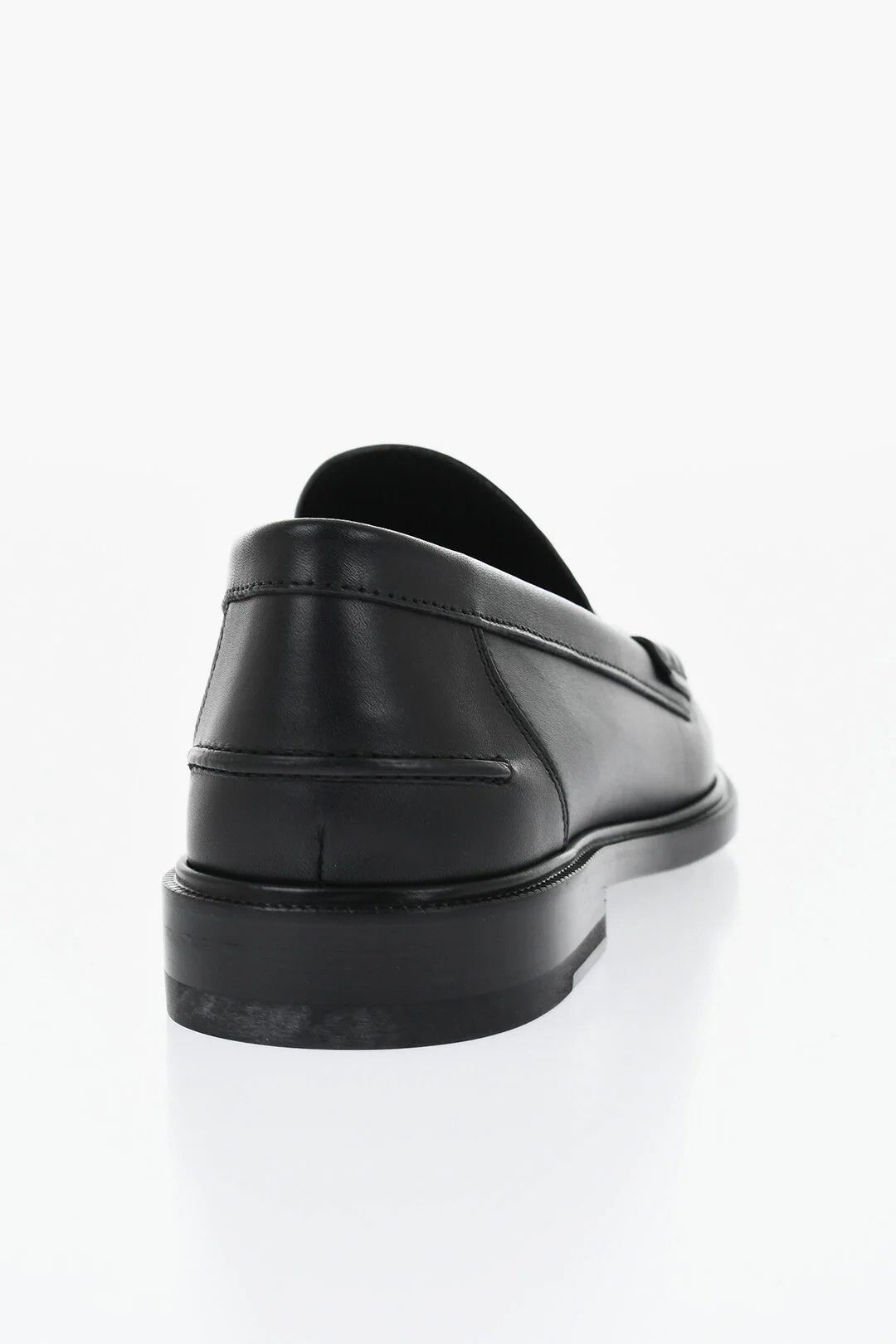 Fendi og1mm0426 Leather Loafers in Black Size US 7 / EU 40 - 2 Thumbnail