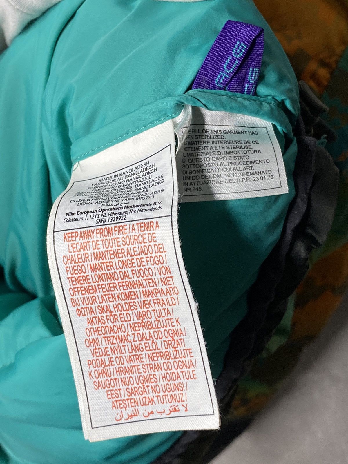 Nike ACG × Pendleton Nike ACG x Pendleton Vintage Y2K Puffer Jacket Aztec Pattern Size US L / EU 52-54 / 3 - 10 Thumbnail